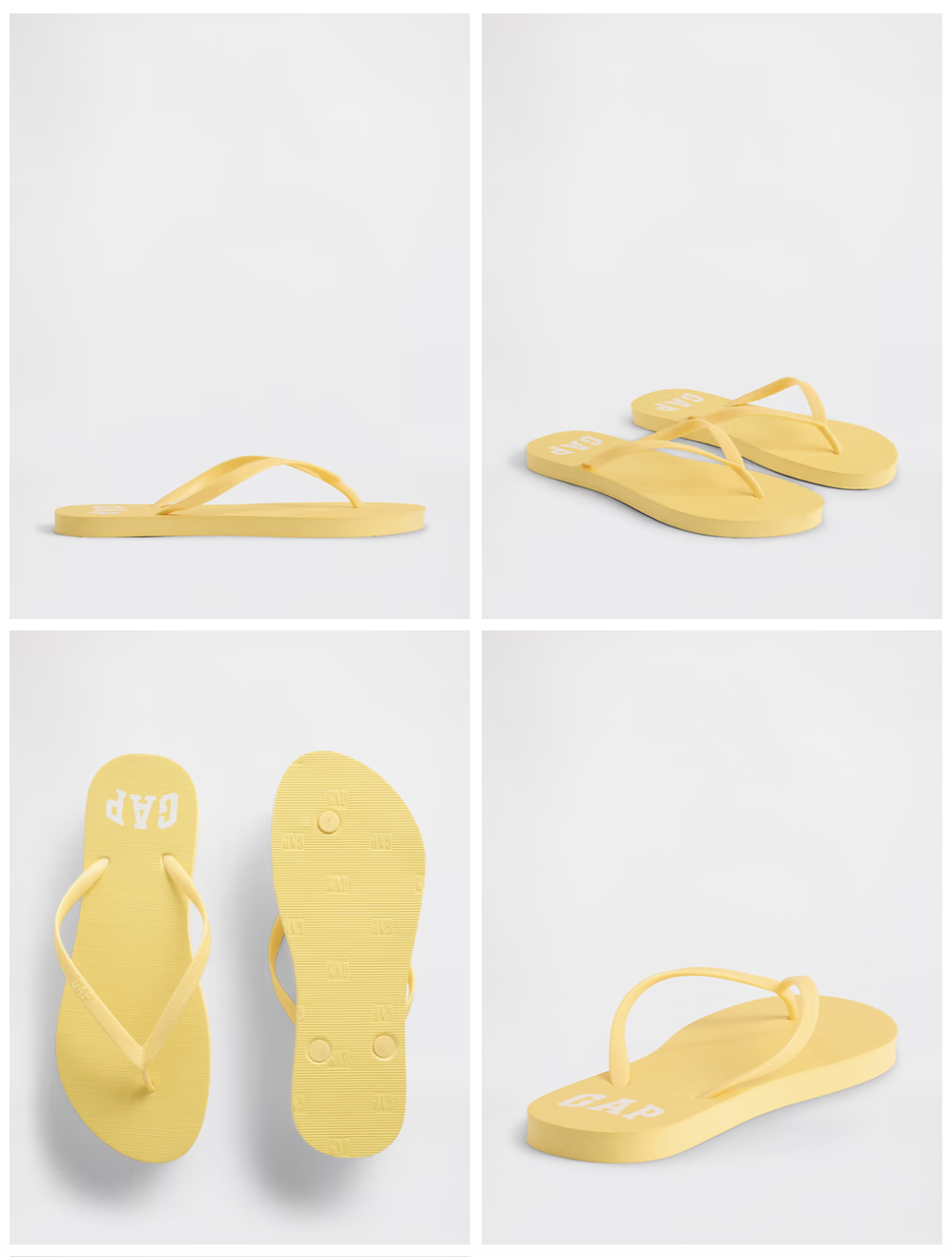 【落雨/去沙灘必備】Gap Logo Flip Flops 女裝人字拖鞋 - 輕量防滑、防水
