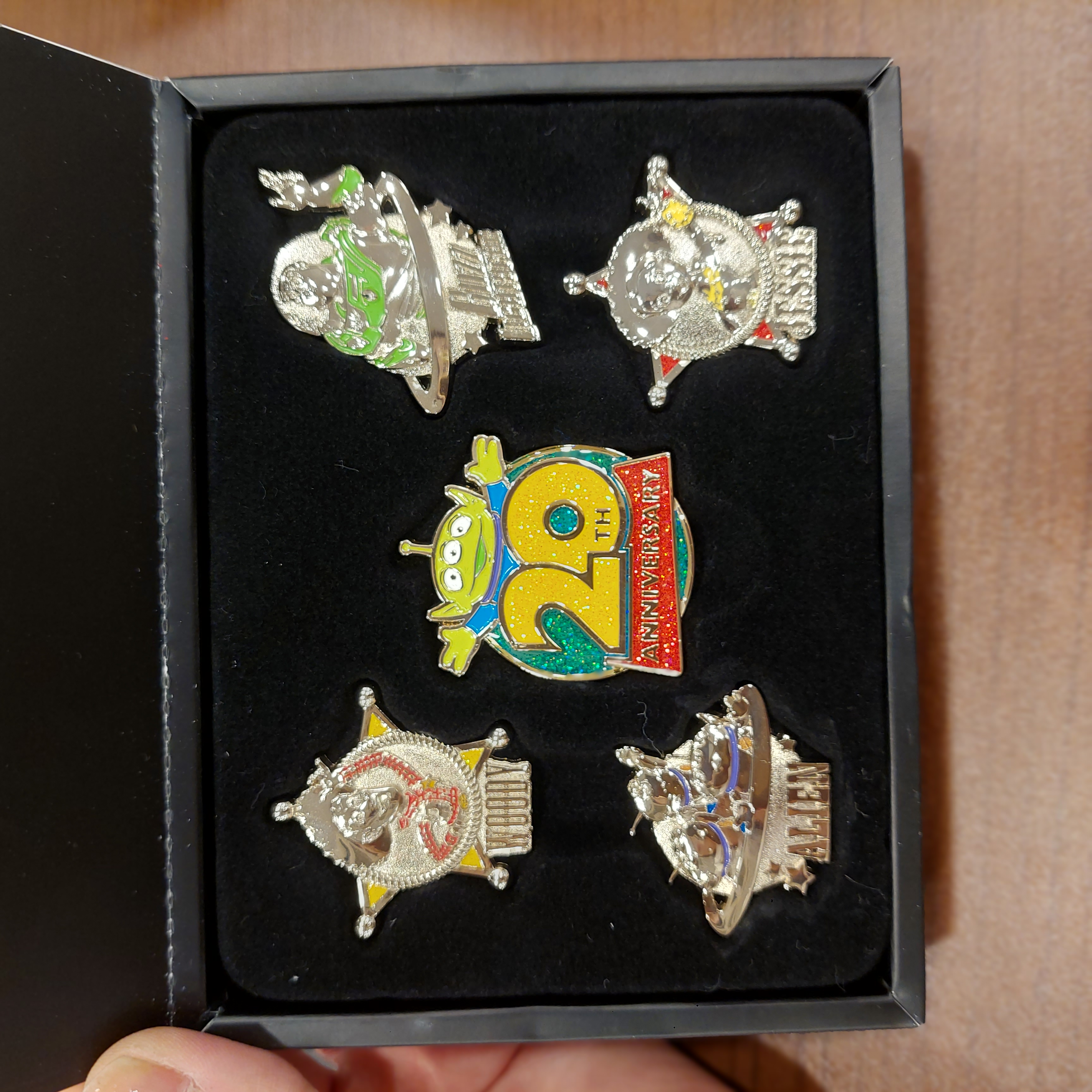 原裝日本 Disney Toy Story 玩具總動員 徽章 套裝 Pin set