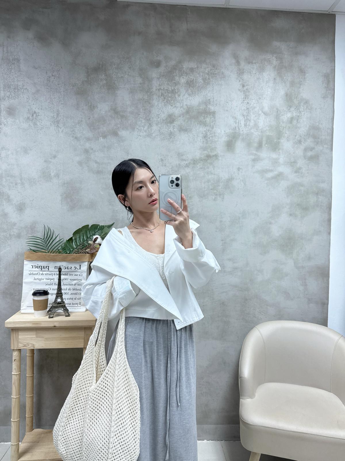 D14 扣鈕針織背心