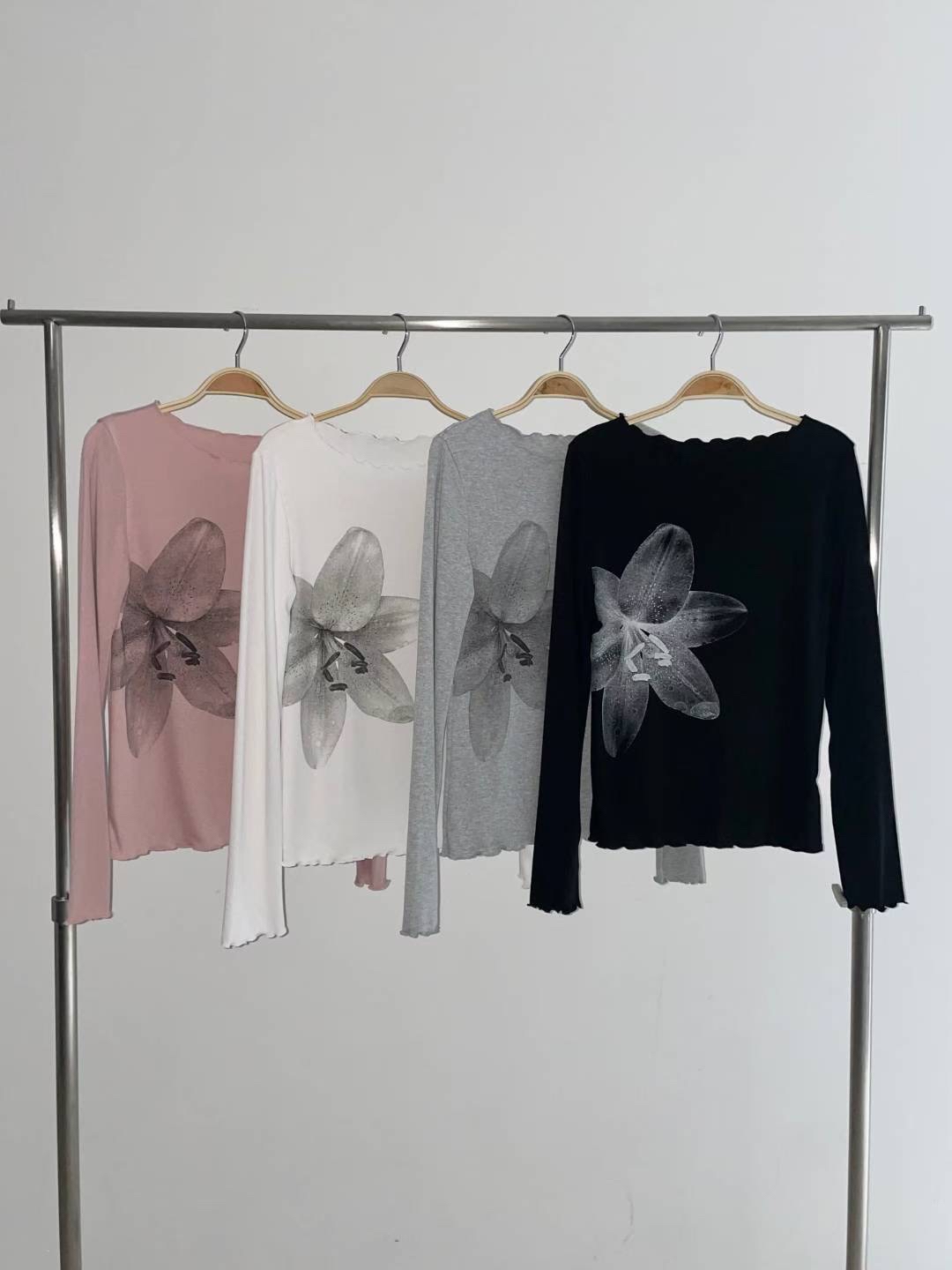 已售罄❌韓國秋冬大花花top