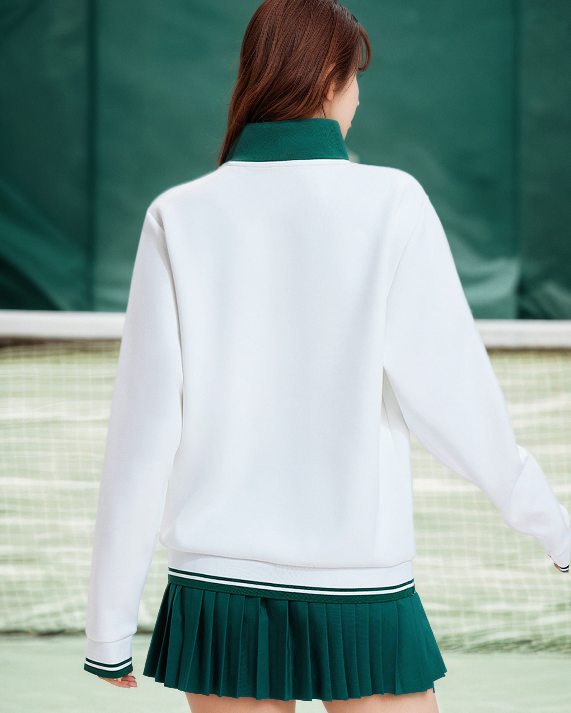 美式復古衛衣短裙運動套裝