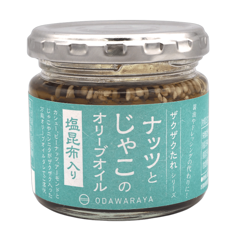 日本直送  ODAWARAYA 堅果和乾沙丁魚橄欖油 100克