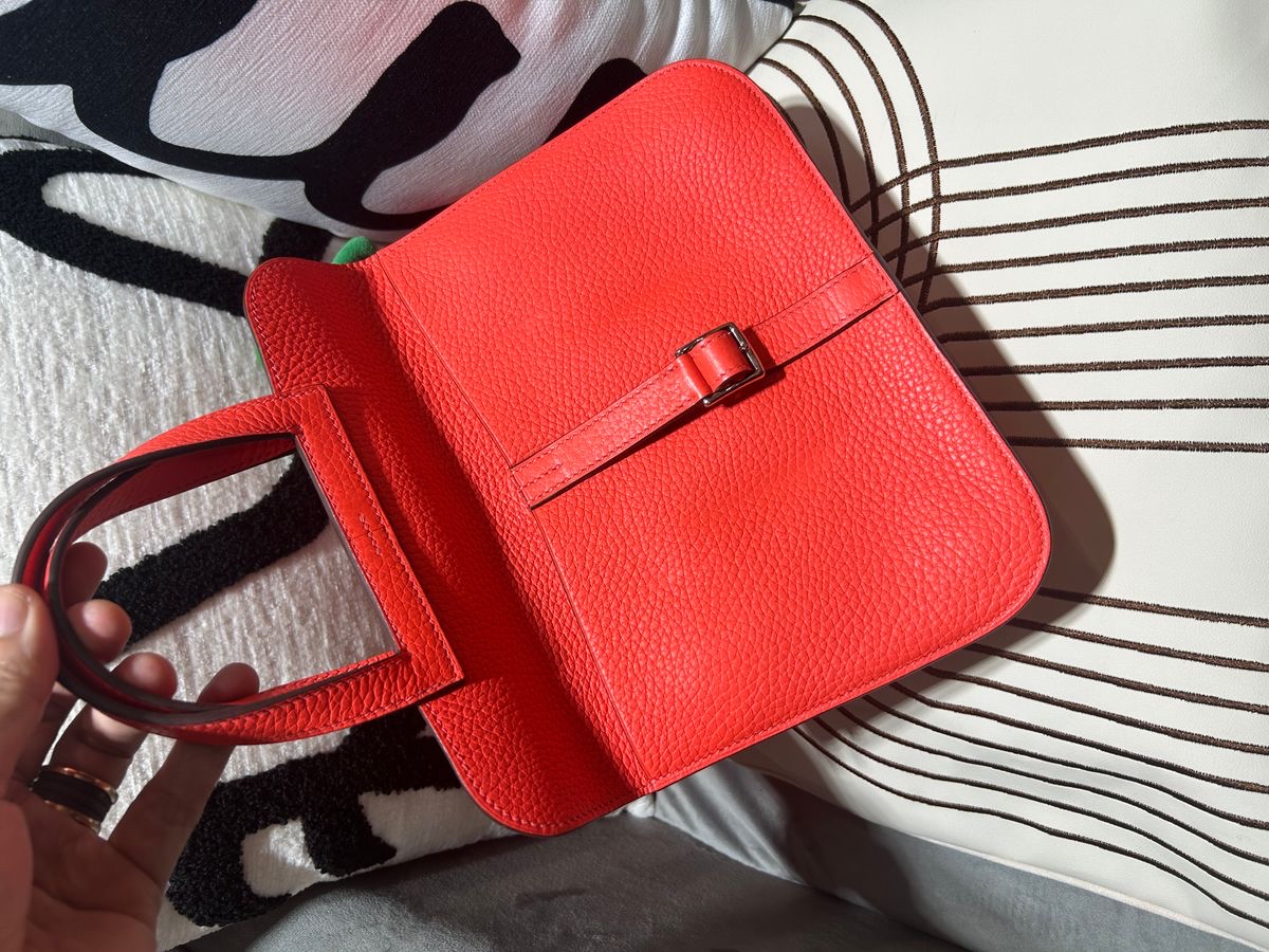 Hermes Halzan 25 Stamp Y 100% Authentic, 99%New ✅專門店收據✅Dust bag