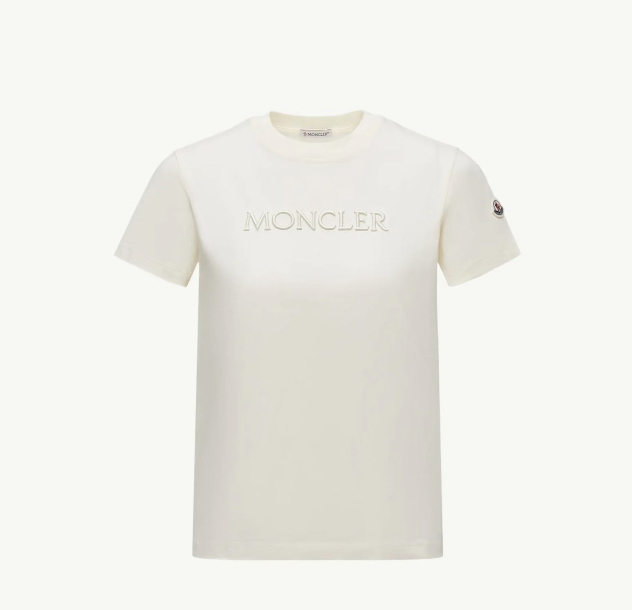 訂貨📮 Moncler 刺繡logo棉 Tee Size XS/S/M
