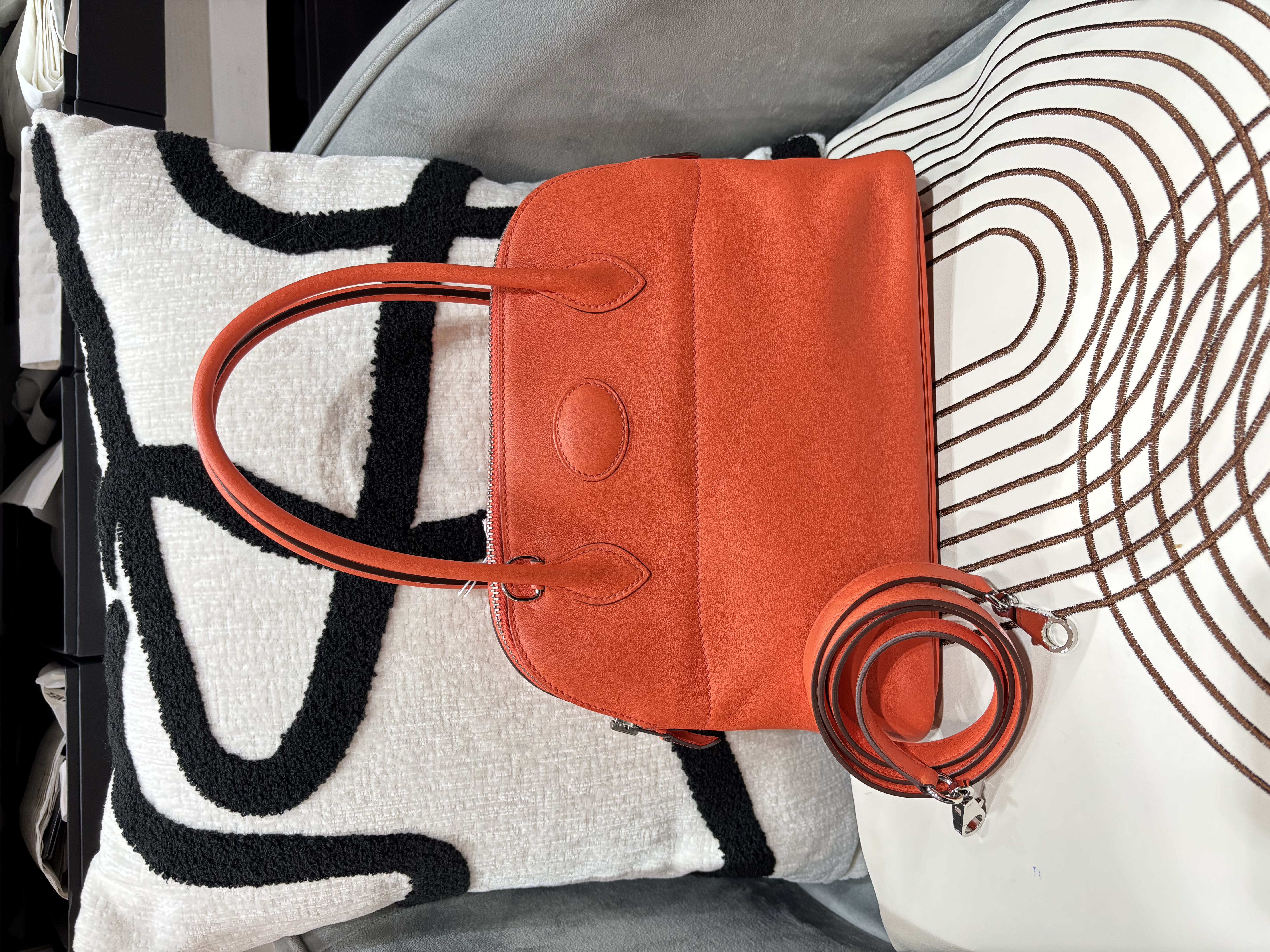 Hermes bolide 27 ,STAMP X 100%Authentic, 95%new ✅Dust bag
