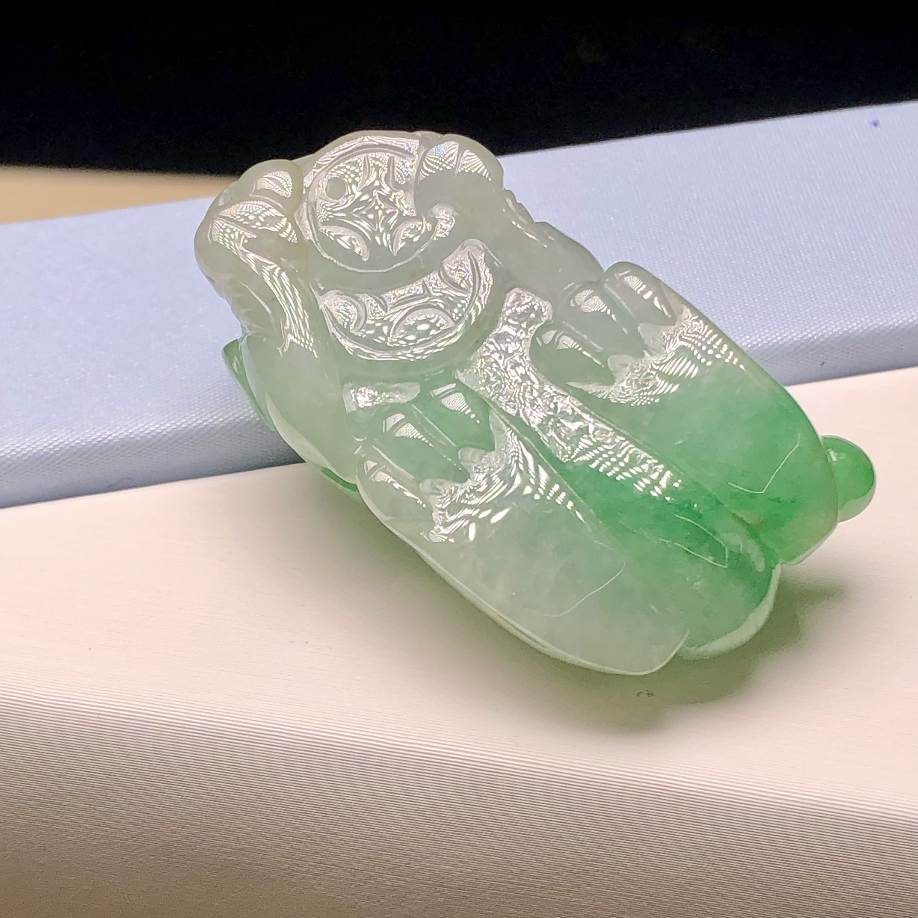 YK00156 糯冰飄翠貔貅