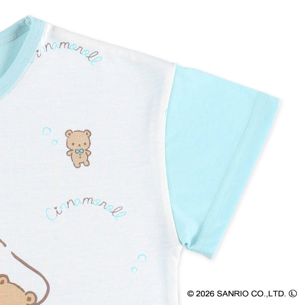 🇯🇵預訂 日本直送🇯🇵清爽材質玉桂狗印花短袖家居服上下套裝