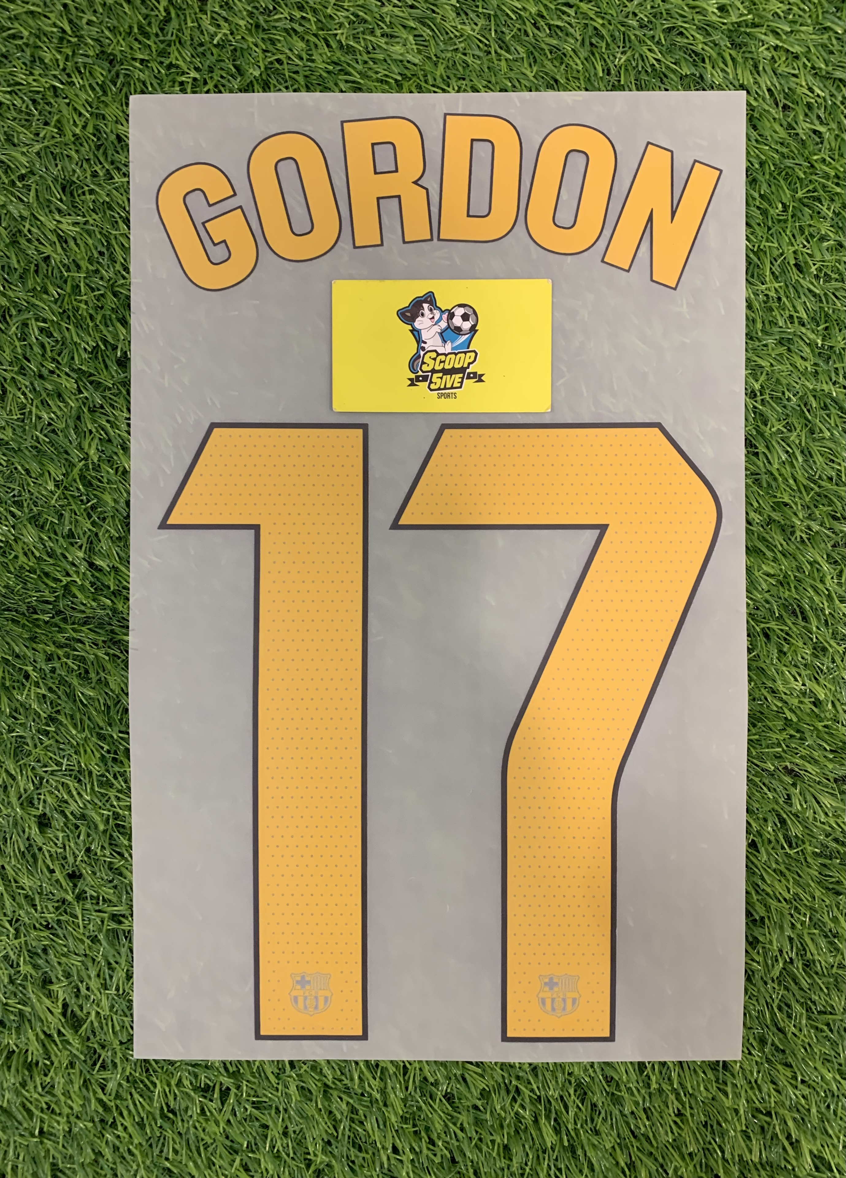 2026-27 巴塞隆拿 主場 西甲字 17 Gordon