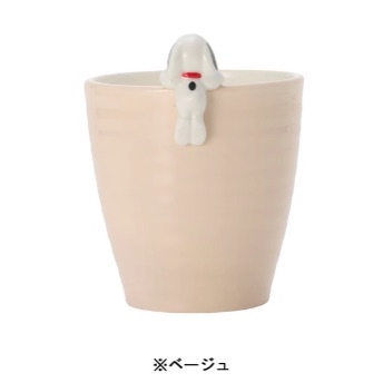  🎀【預訂】Snoopy 米色陶瓷茶杯
