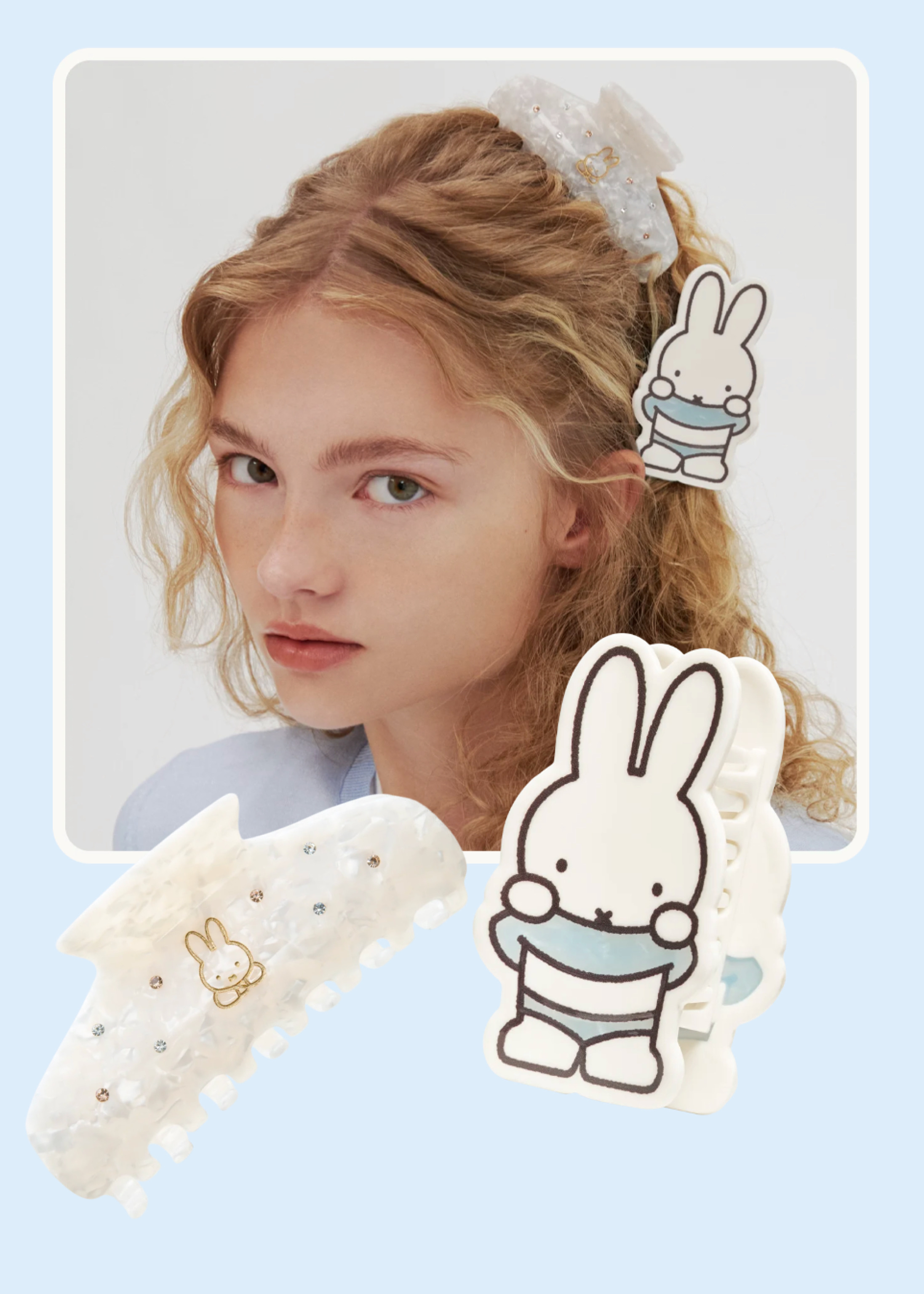 Miffy × Cosme Kitchen Hair Clip