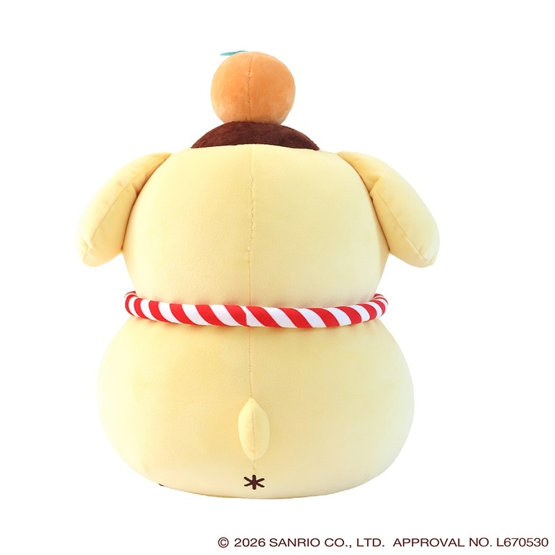 🌸 【預訂】Pompompurin 鏡餅公仔 - Pompompurin 30th x 郵便局