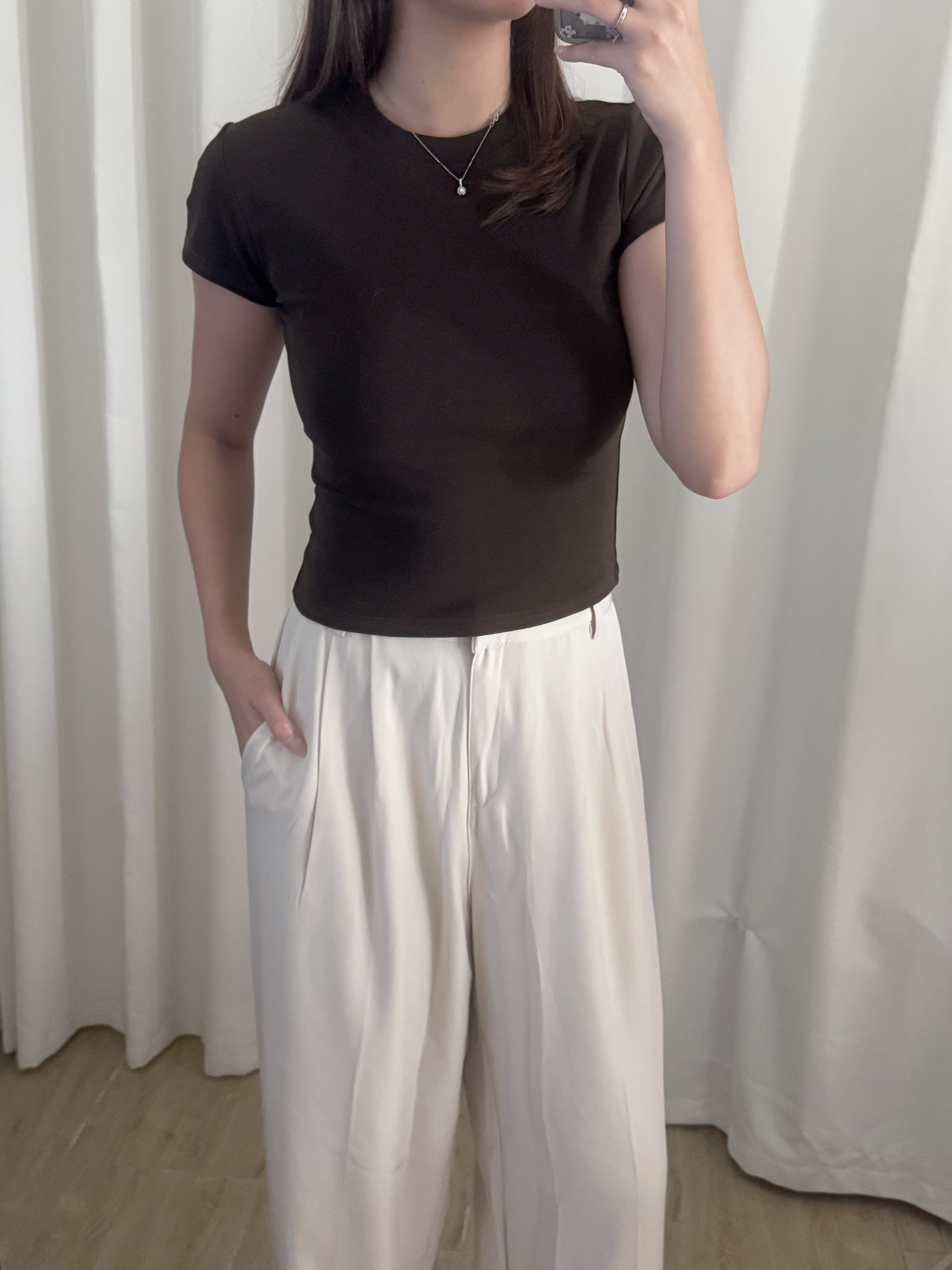 [basic tee]簡約親膚圓領短袖上衣(八色入)