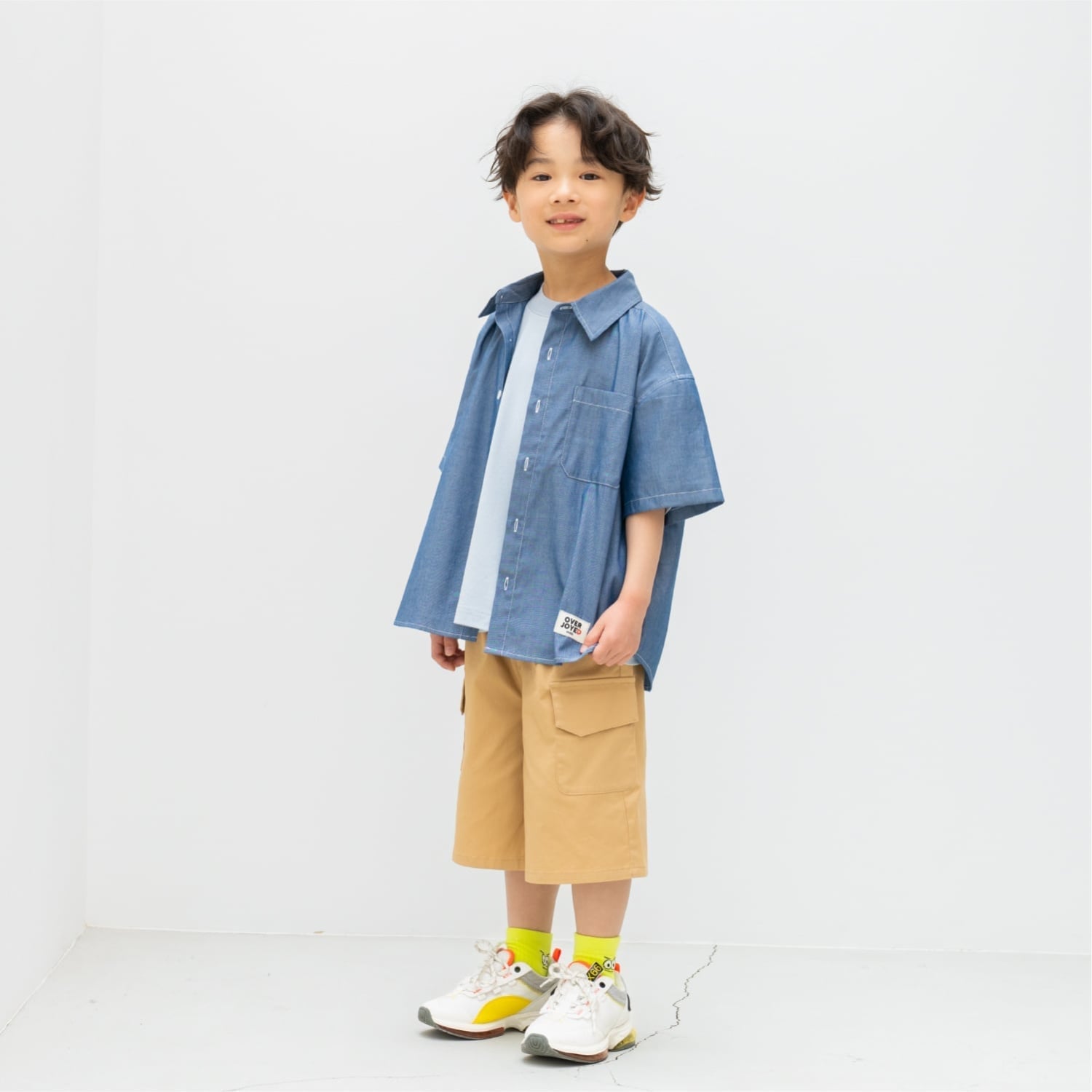 🆕【⭐訂購⭐】 🇯🇵日本直送🌀簡約淨色 大口袋 及膝工裝褲［3款選］🌀[ELEA-0049][260605]