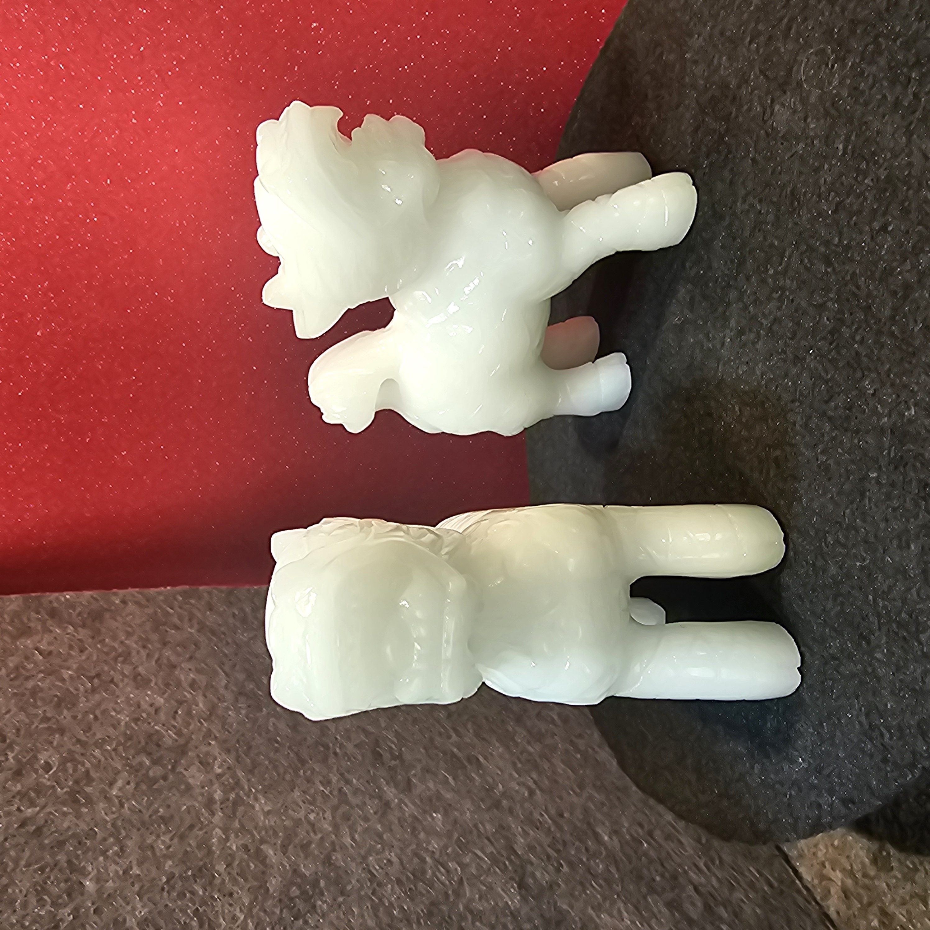 護宅擋煞白玉麒麟