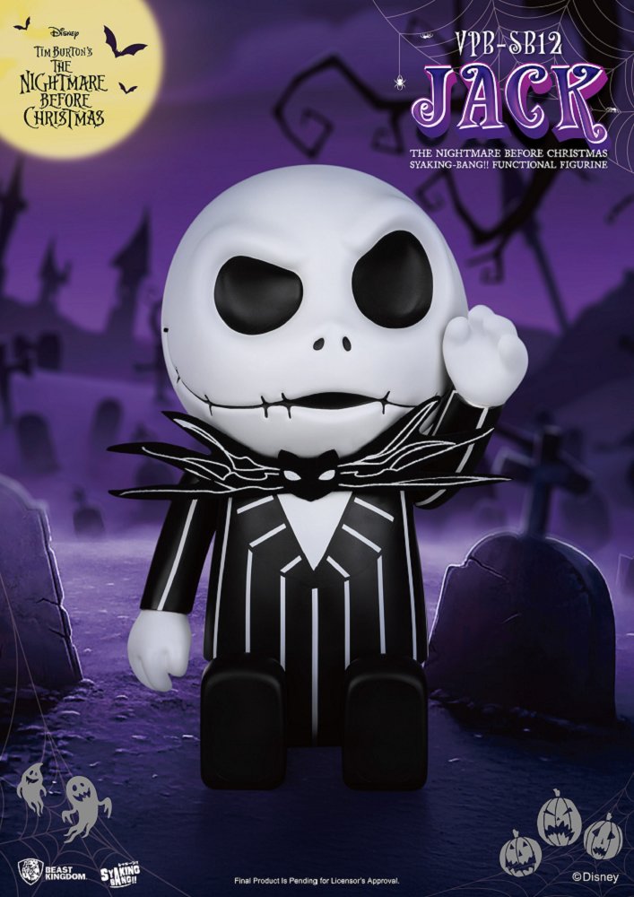 📦訂購 台灣代購 Disney 迪士尼 聖誕夜驚魂 Jack 傑克款 SYAKING 存錢筒 錢罌 Coin Bank