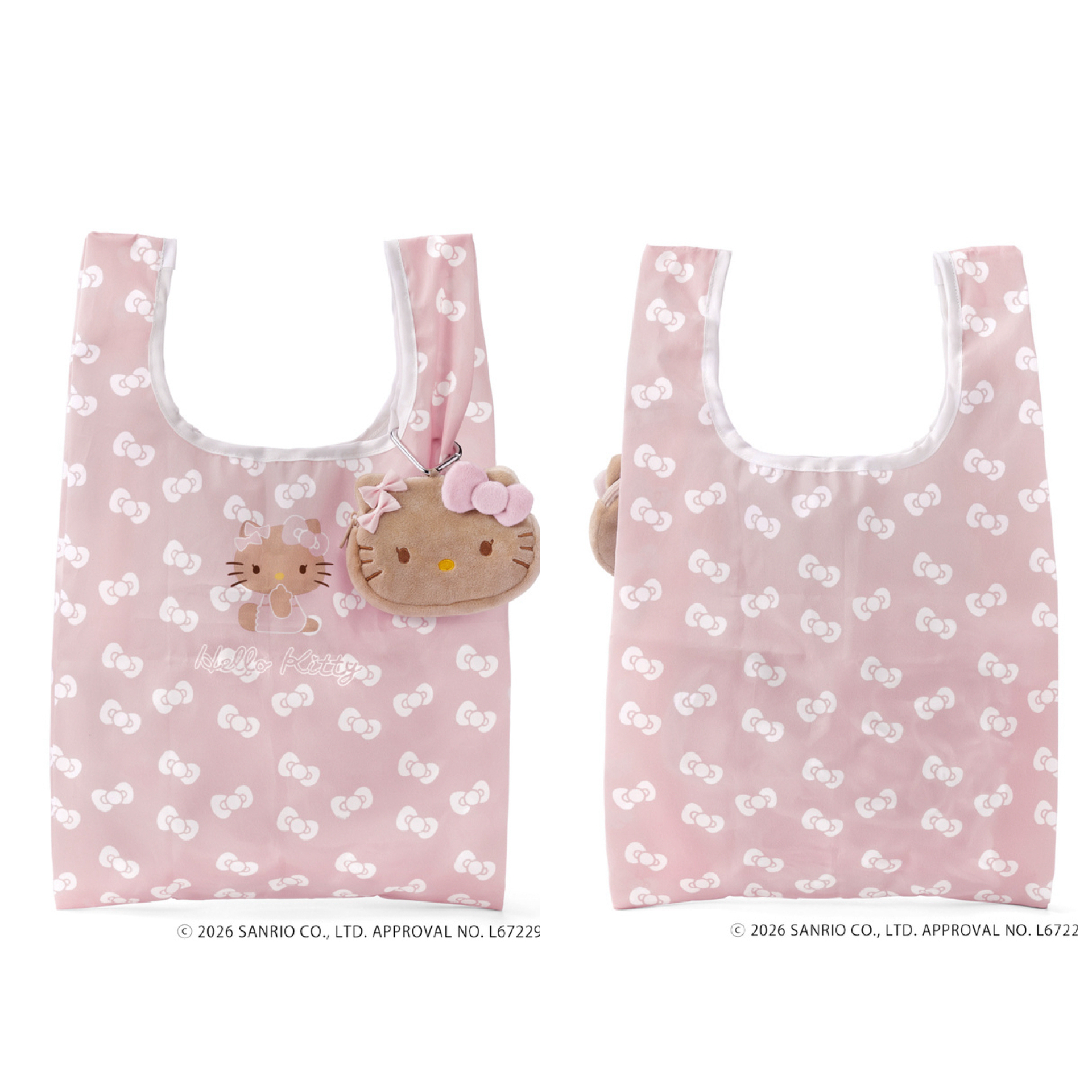 日本預訂📍日本GRL x Hello Kitty夏日系列 - 環保袋連袋仔