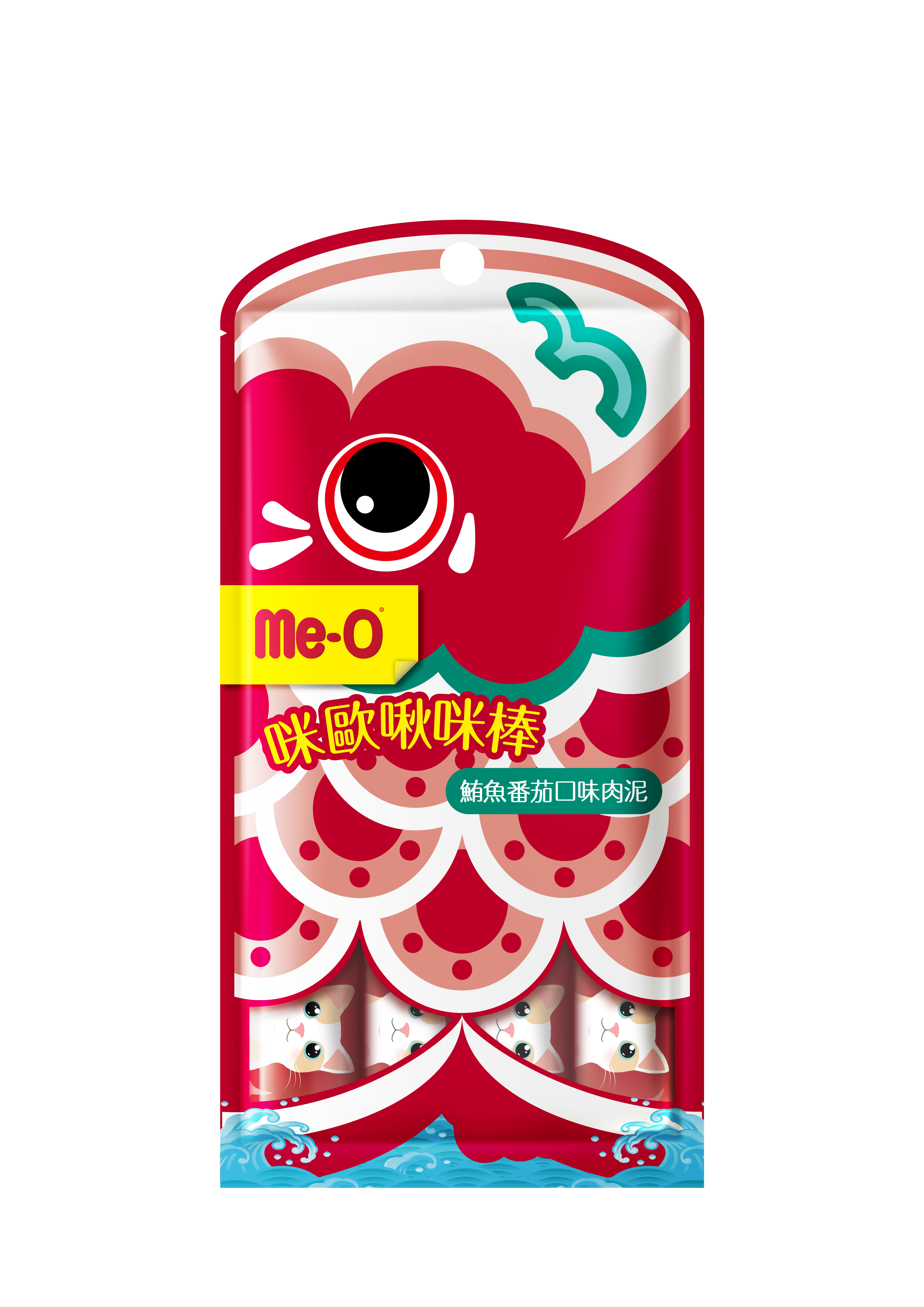 Me-O咪歐啾咪肉泥 貓條 鮪魚蕃茄