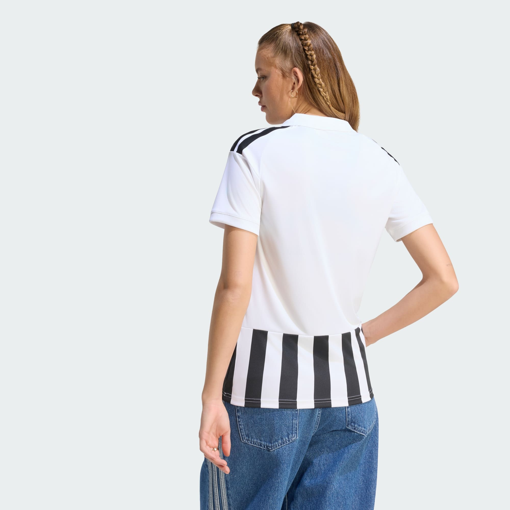 ⚫⚪現代進化  Adidas Juventus 祖雲達斯 2026-27 女裝主場球迷版球衣  (可加印字章) KB8823