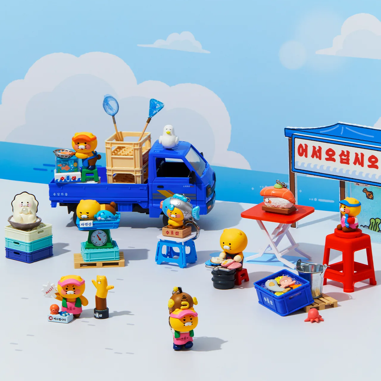 [KAKAO FRIENDS] 春植漁市場老闆 Figure