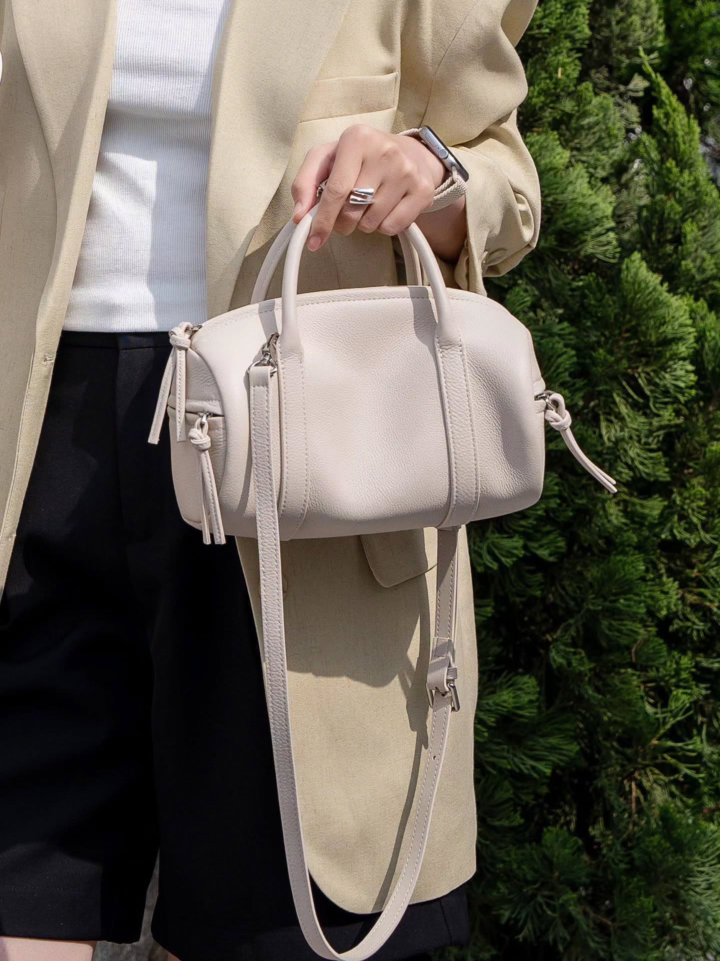 5716# 高级手提斜挎波士顿包🇨🇳