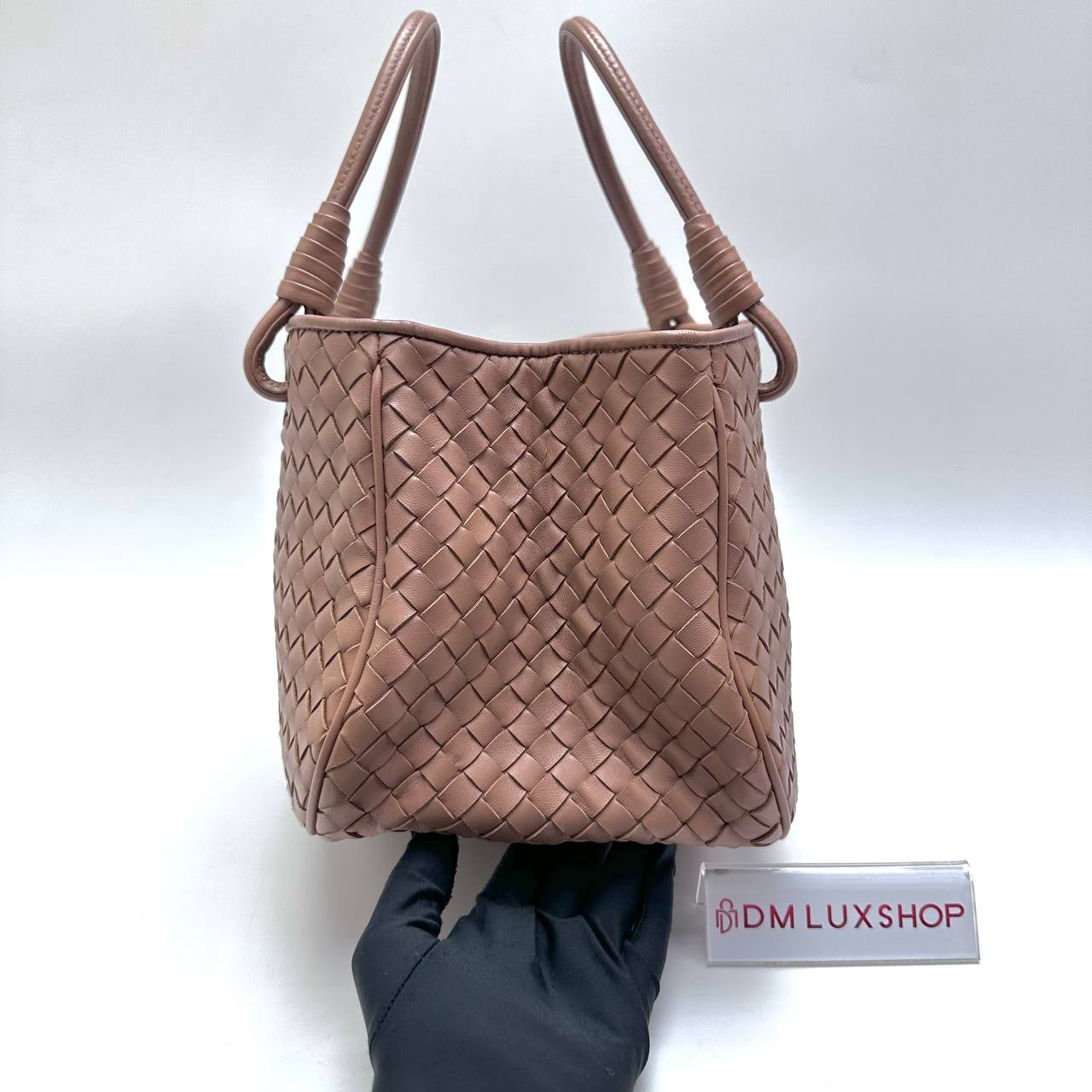 BV Taupe Intrecciato Hobo