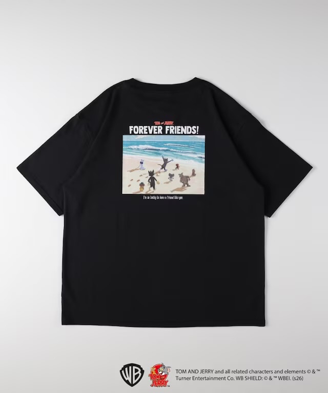 日本預訂📍日本Tom and Jerry x Right On得意夏日系列 - 短袖Tee (大人/小童Size)