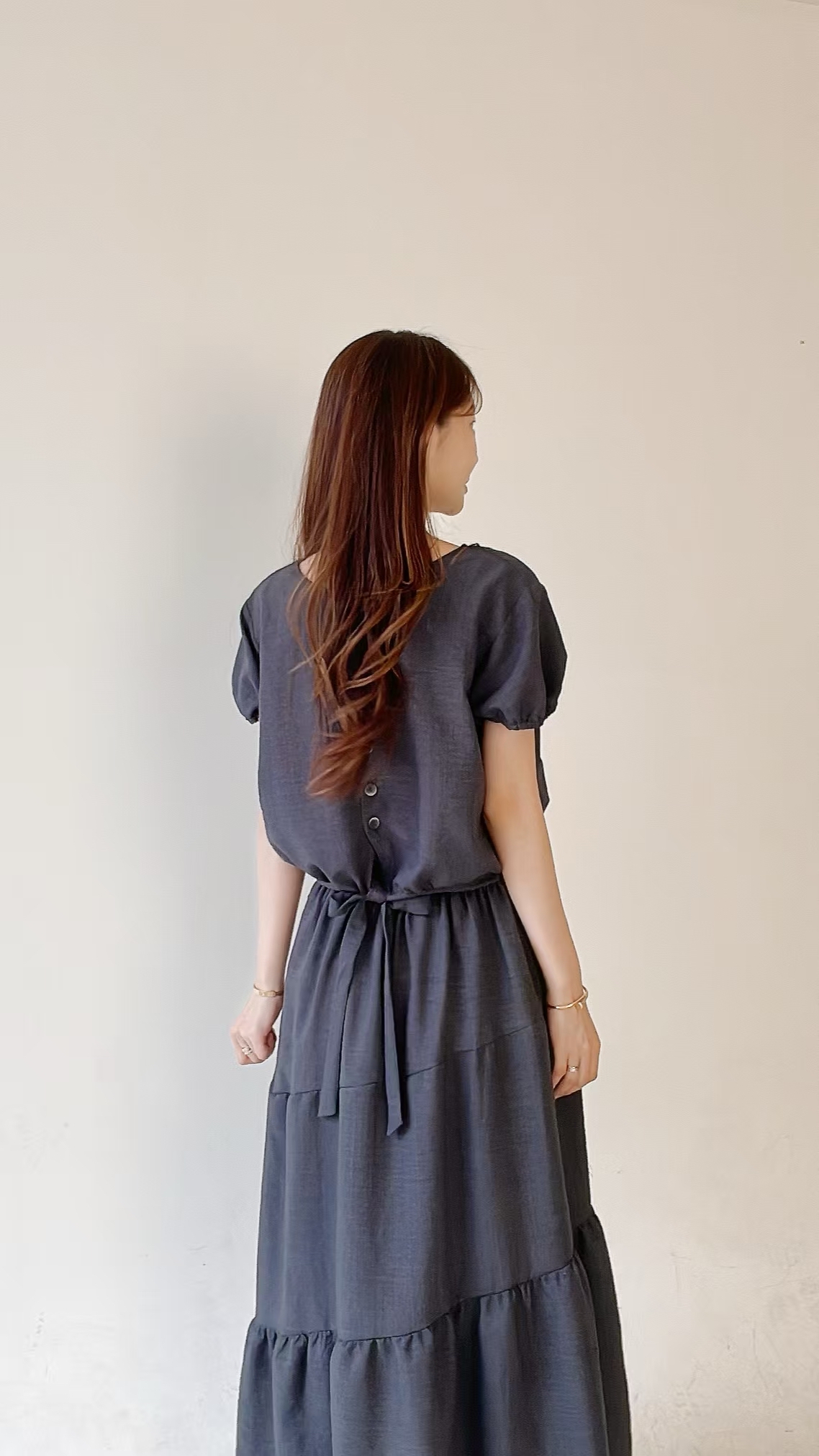 FV20 前綁泡泡袖blouse 
