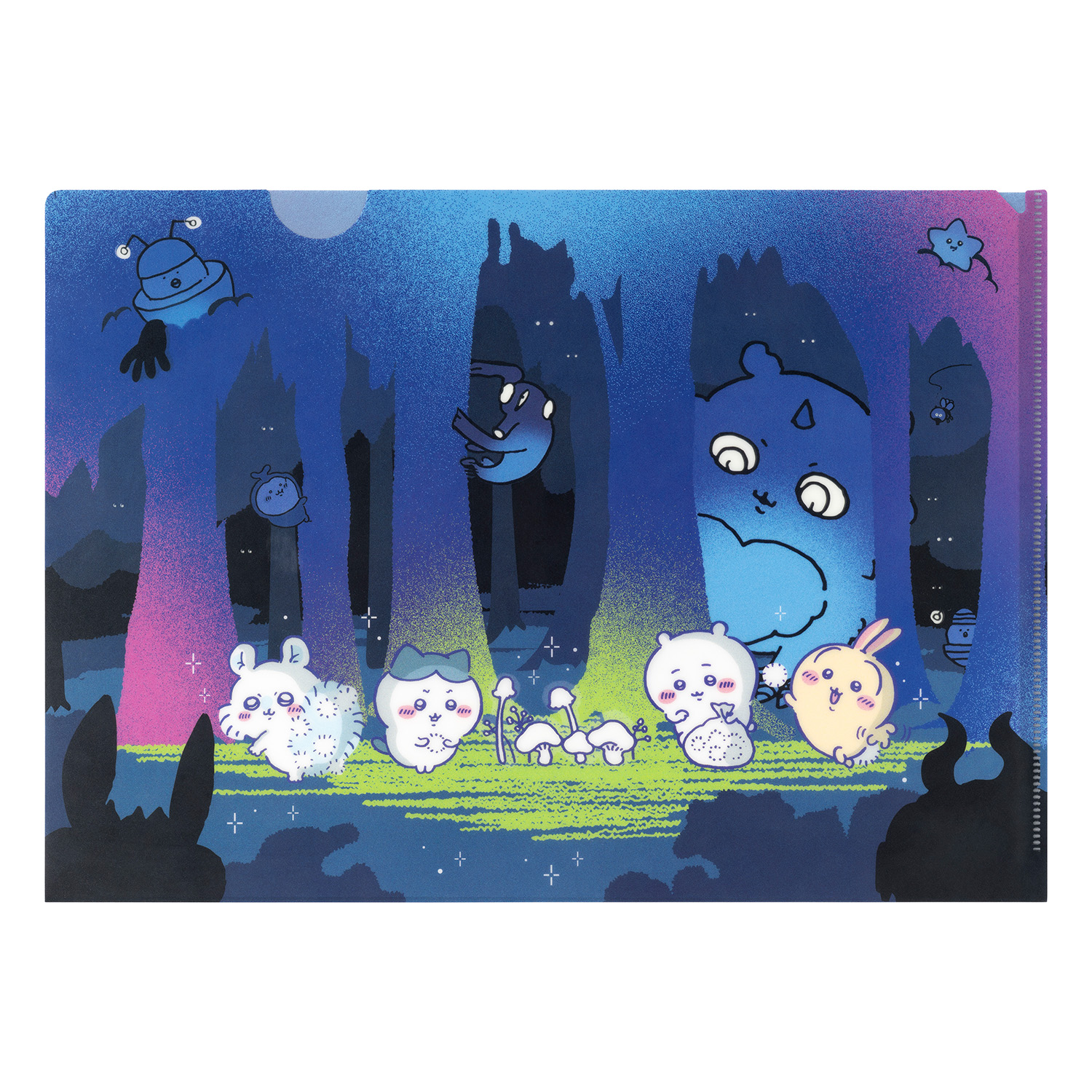 現貨｜Chiikawa Park ちいかわ 黑暗森林 日本製 A4 文件夾 Folder (370611)