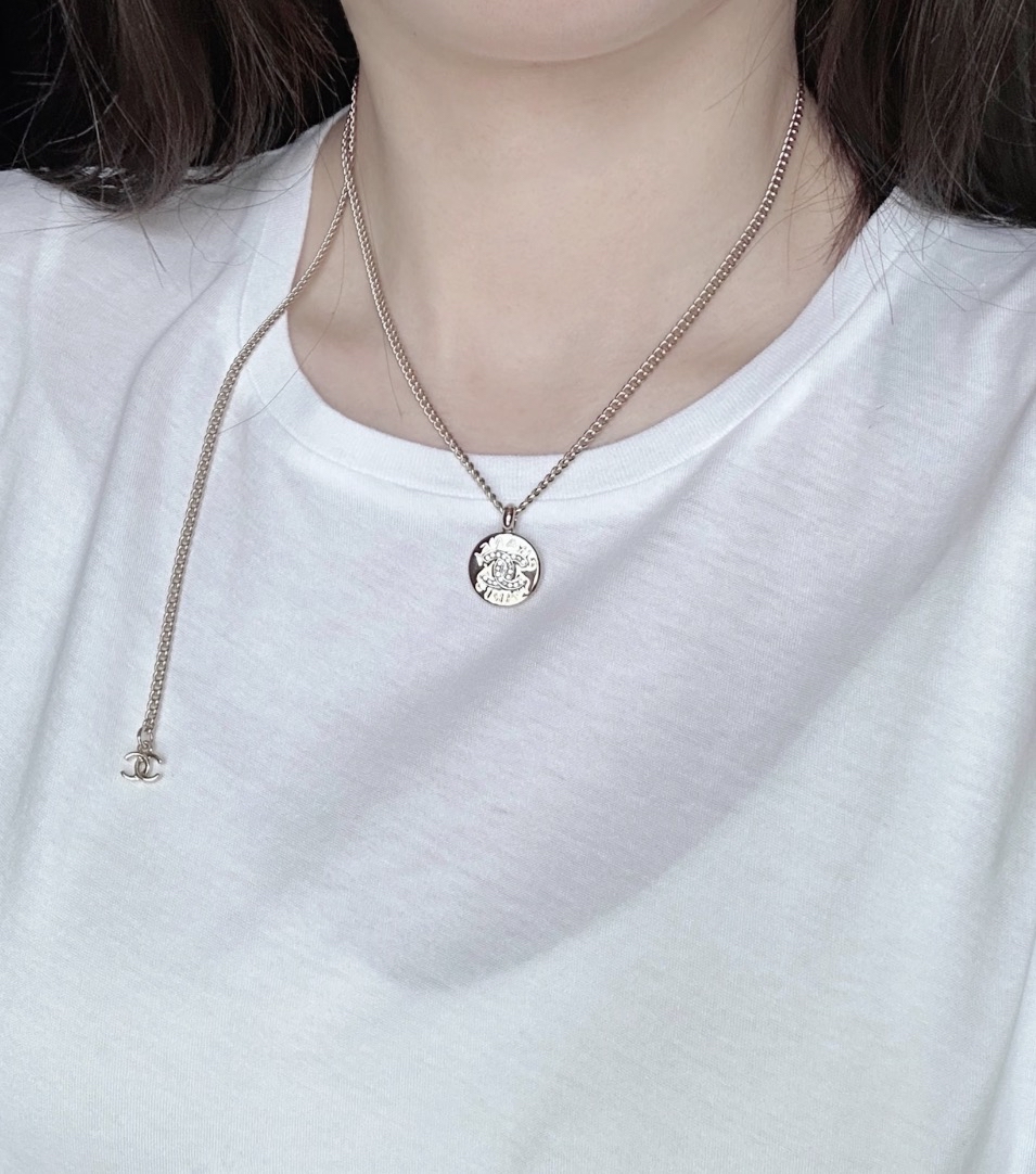 Chanel 金幣頸鏈 三種戴法