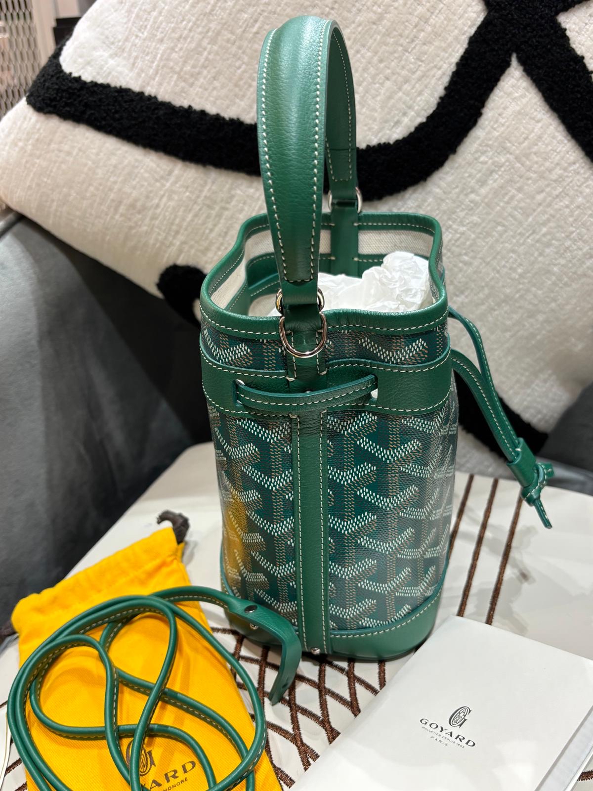 未使用品 Goyard petit flot mini bucket bag 100%Authentic, Unused 未使用品 ✅收據✅Dust bag
