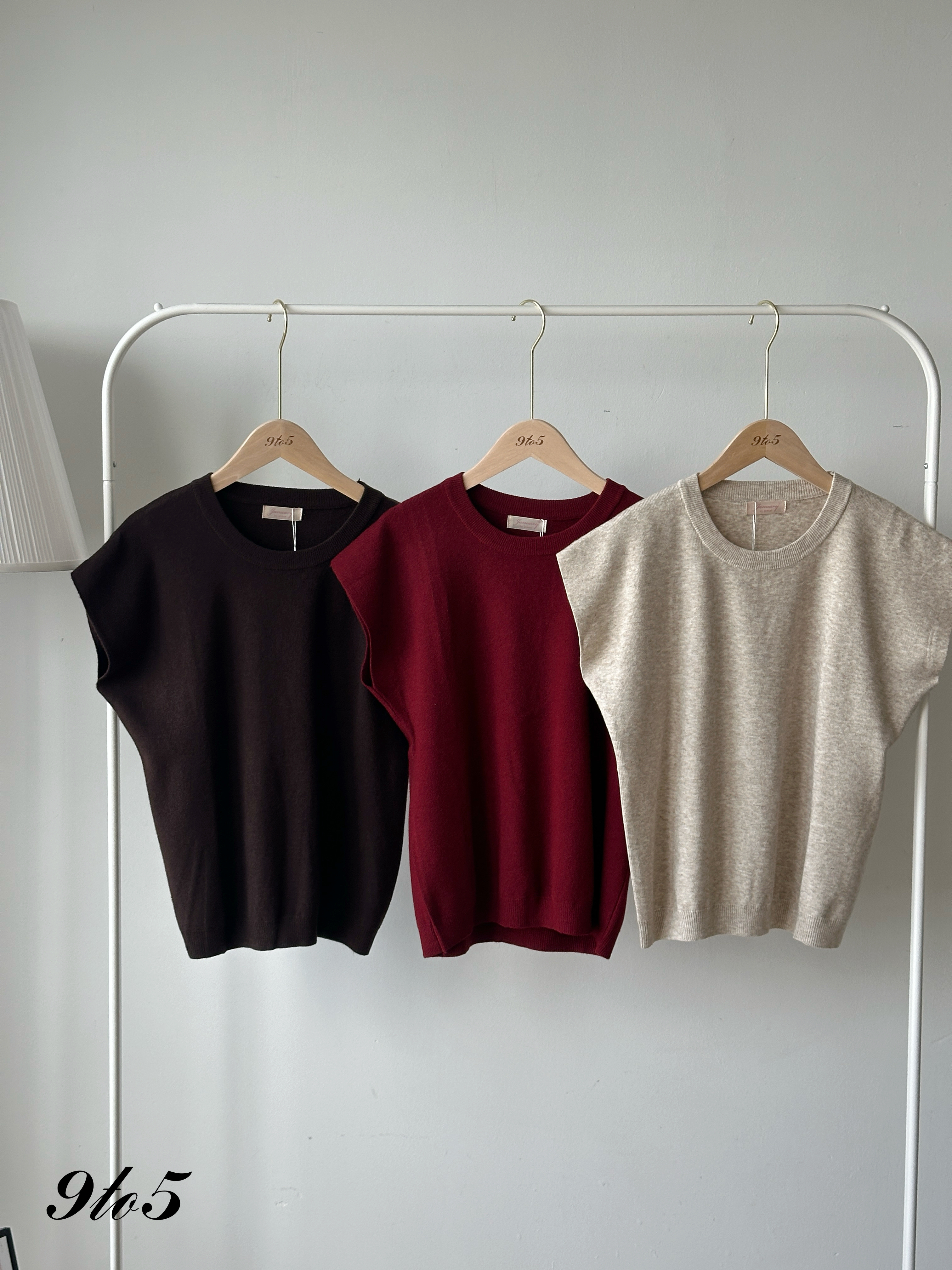 T4184 Cape Sleeve Knit Top - 5 Colors 