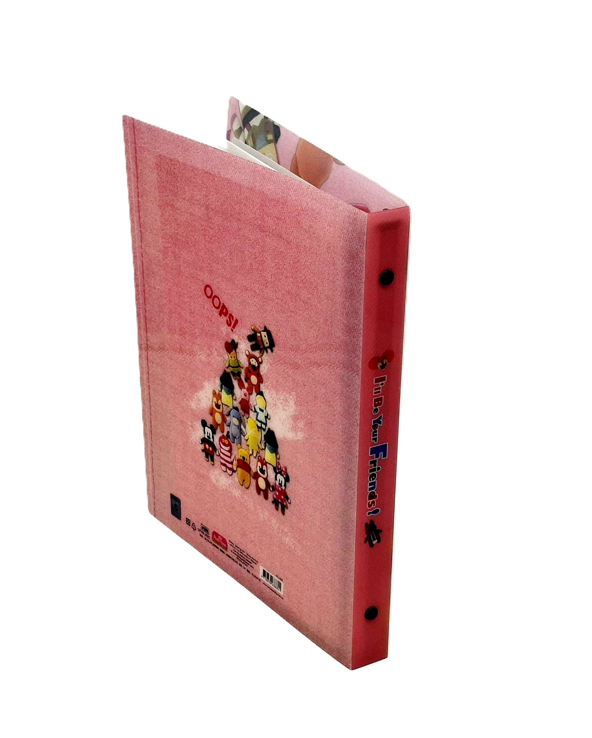 B5 26孔活頁筆記  Winnie the Pooh 維尼熊 (DPNB-262C)