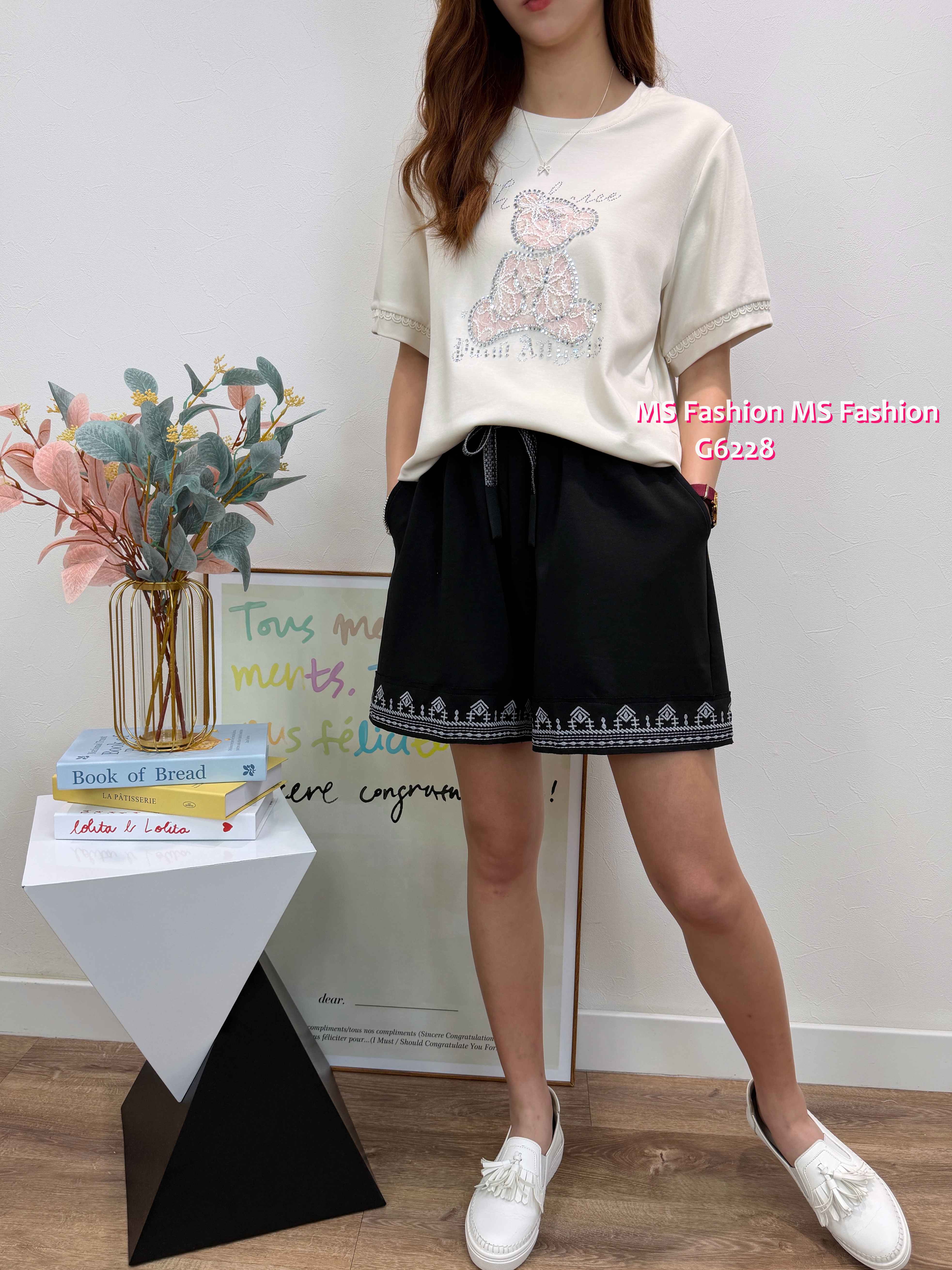 G6228 韓國🇰🇷lace熊啤啤top