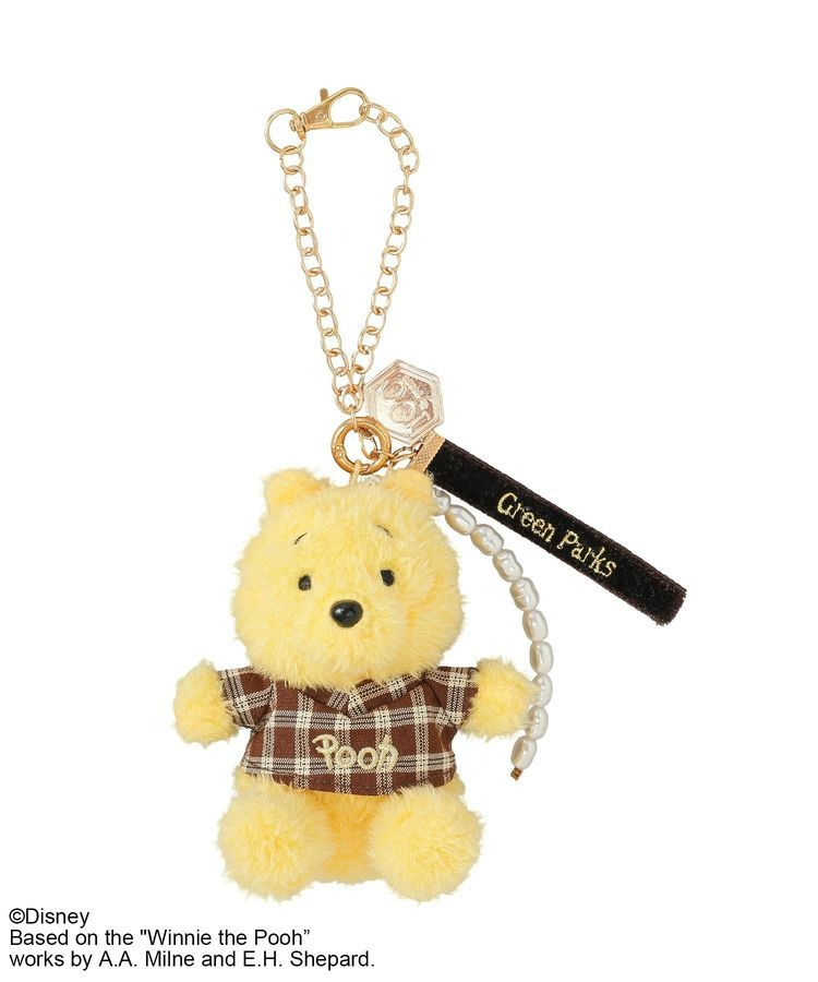 🌸 【預訂】Pooh 公仔掛飾 - Green Parks x Pooh 