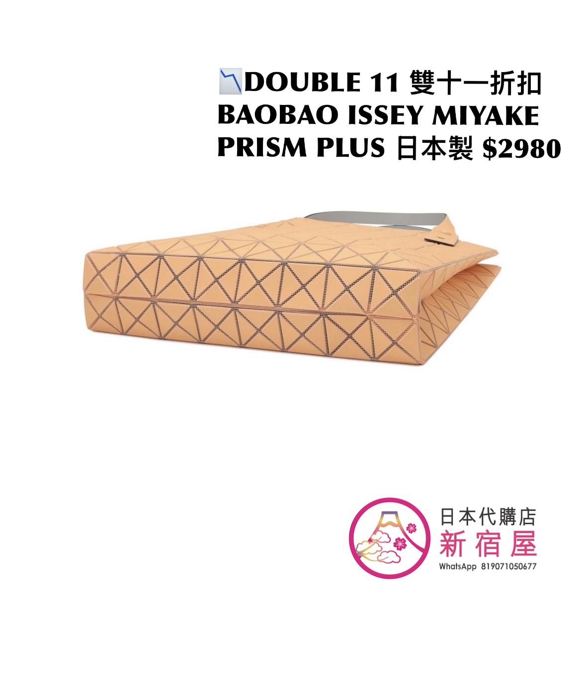 DOUBLE 11 雙十一折扣 BAOBAO ISSEY MIYAKE PRISM PLUS