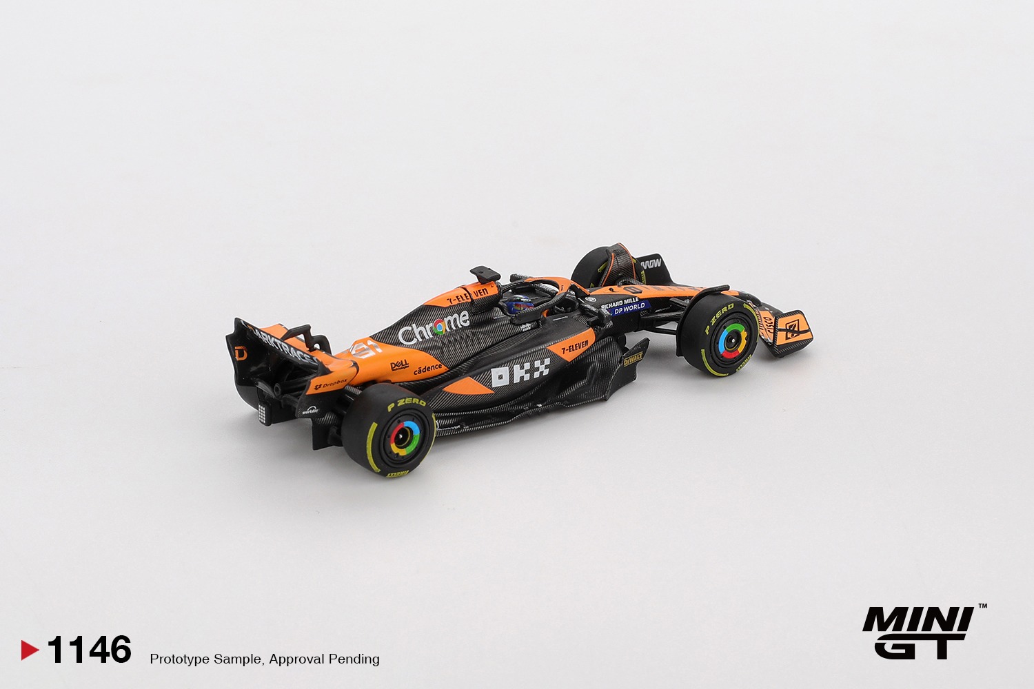 Mini GT 1/64 McLaren MCL38 #81 Oscar Piastri 2024 F1 2024 Hungarian GP Winner - MGT1146-L