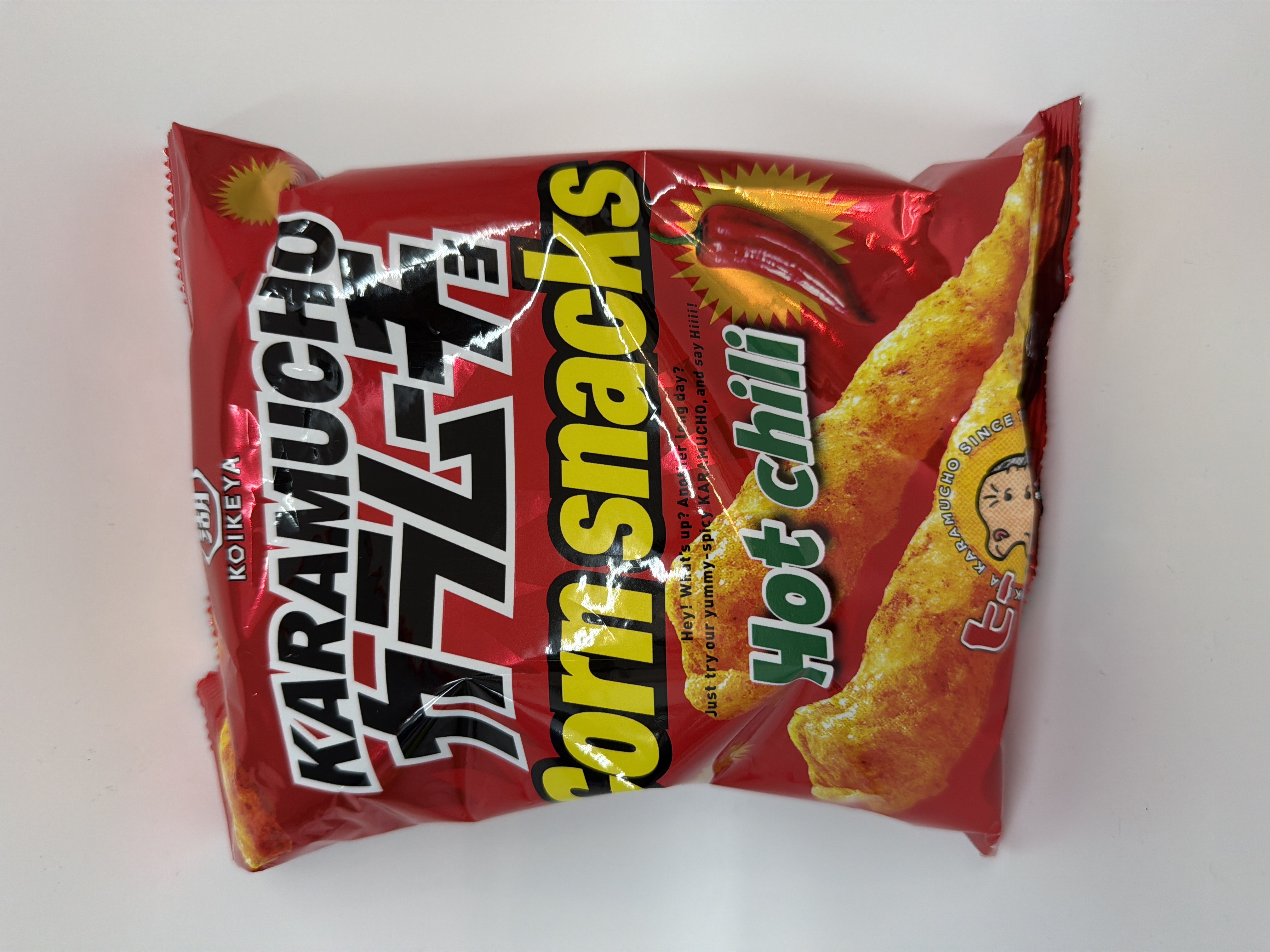 Karamucho Corn Snacks Hot Chili