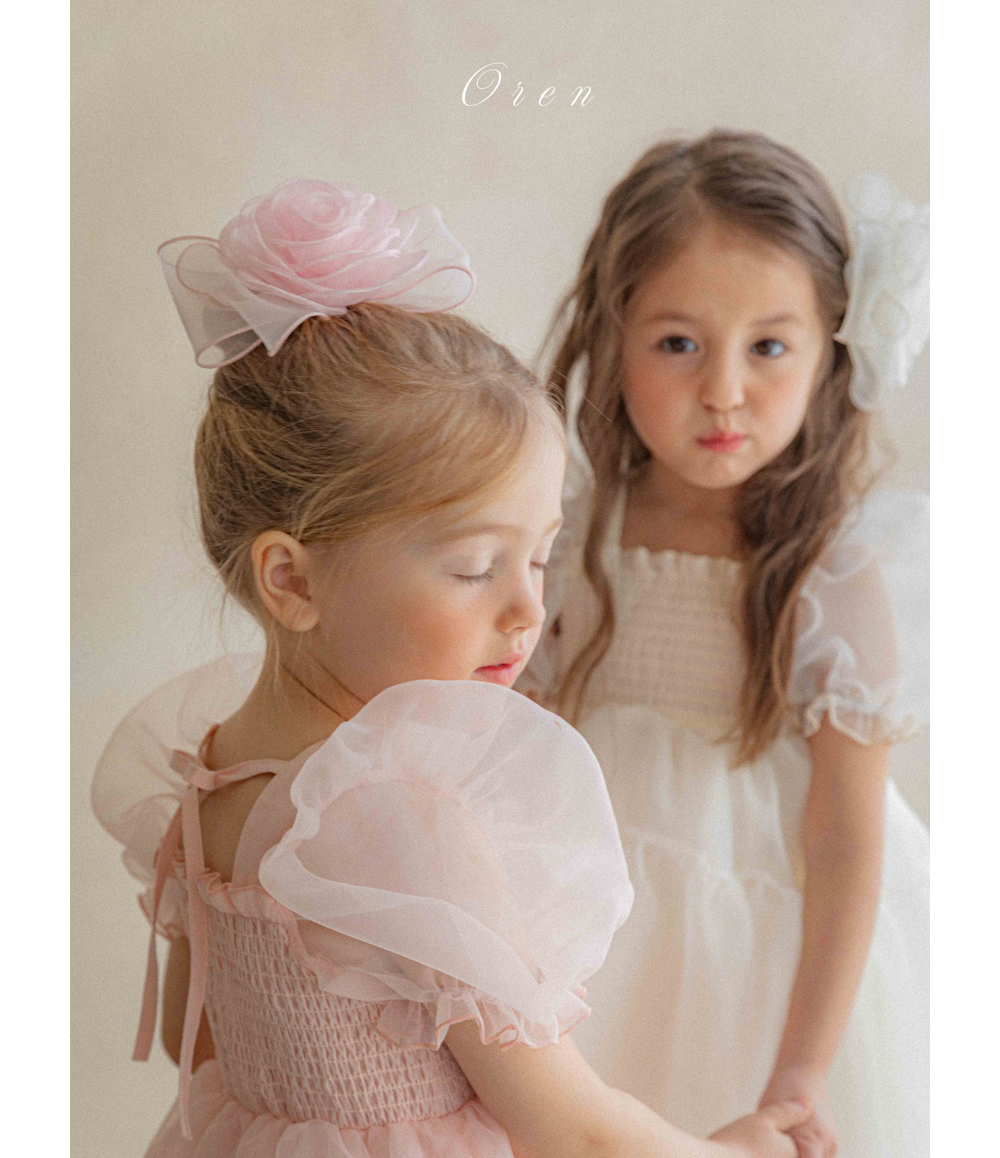 🇰🇷oren 髮夾（粉/白）