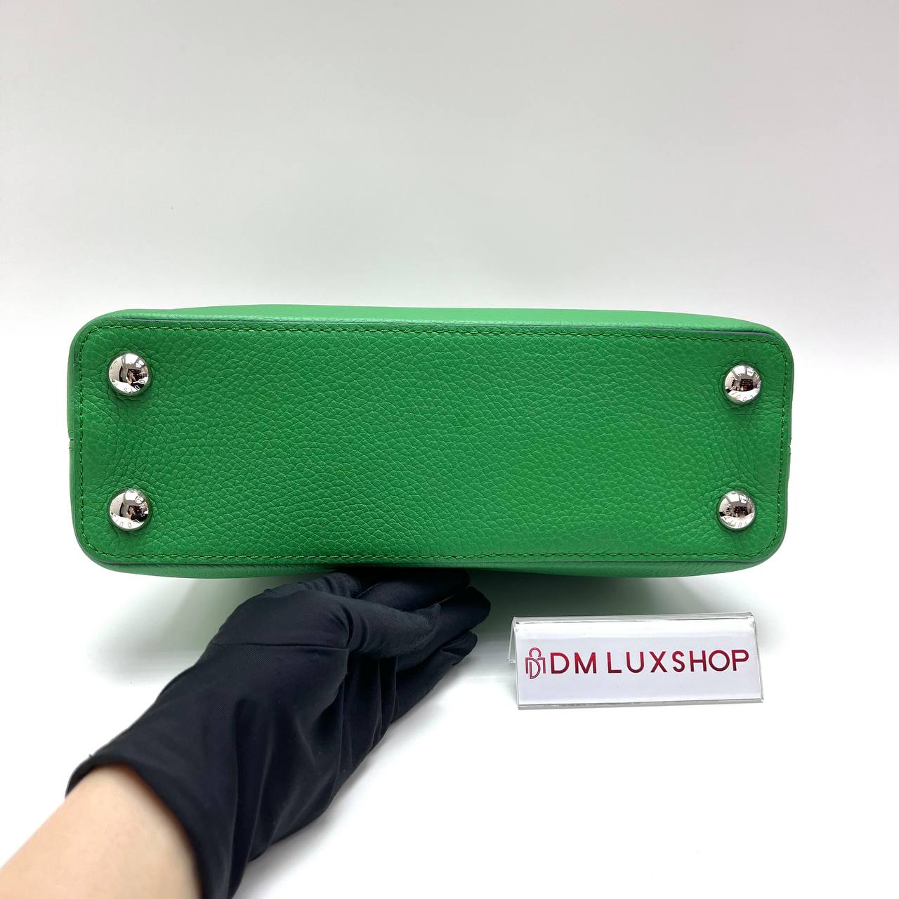 LV Capucines BB Vibrant Green SHW