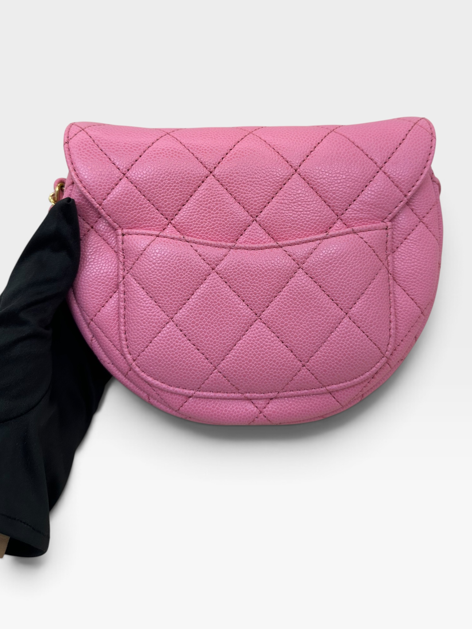 Pre-Owned CHANEL Mini Messenger Flap Bag / Product Code: K090407