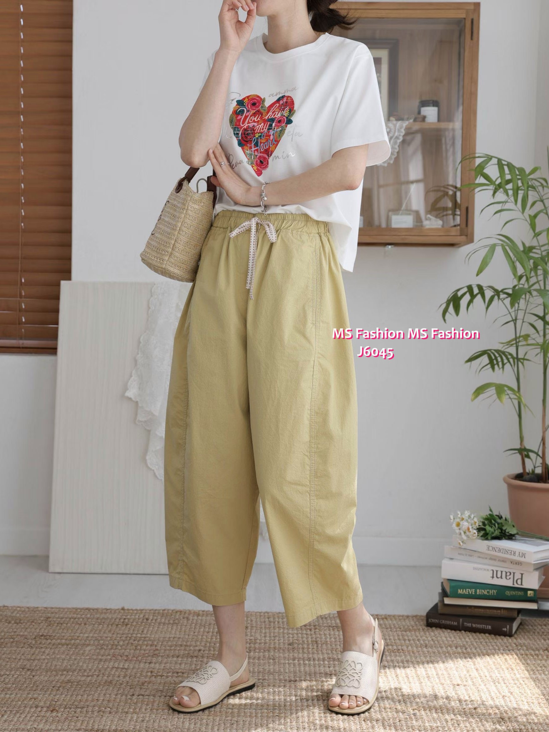 J6045 韓國🇰🇷型格舒適休閒褲