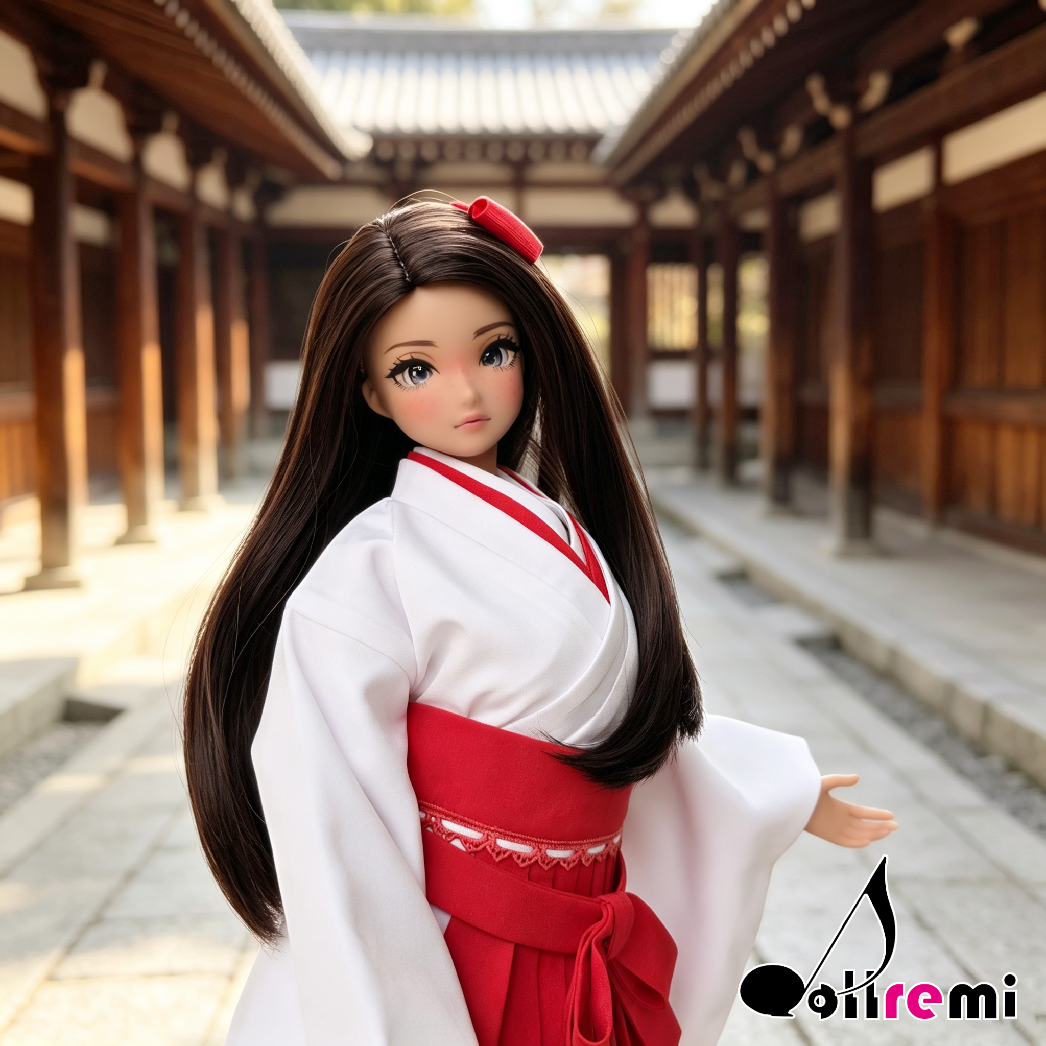 【dollremi】(P024) 巫女服裝 Shrine Maidens Costume