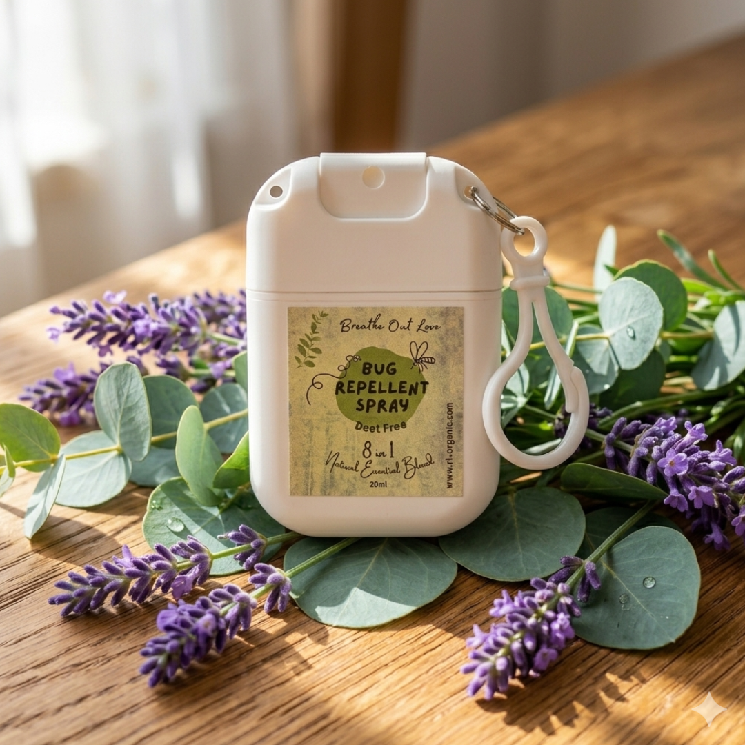RL Breathe Out Love Bug Repellent Spray 驅蚊蟲床虱噴霧 20ML 匙扣款旅行裝