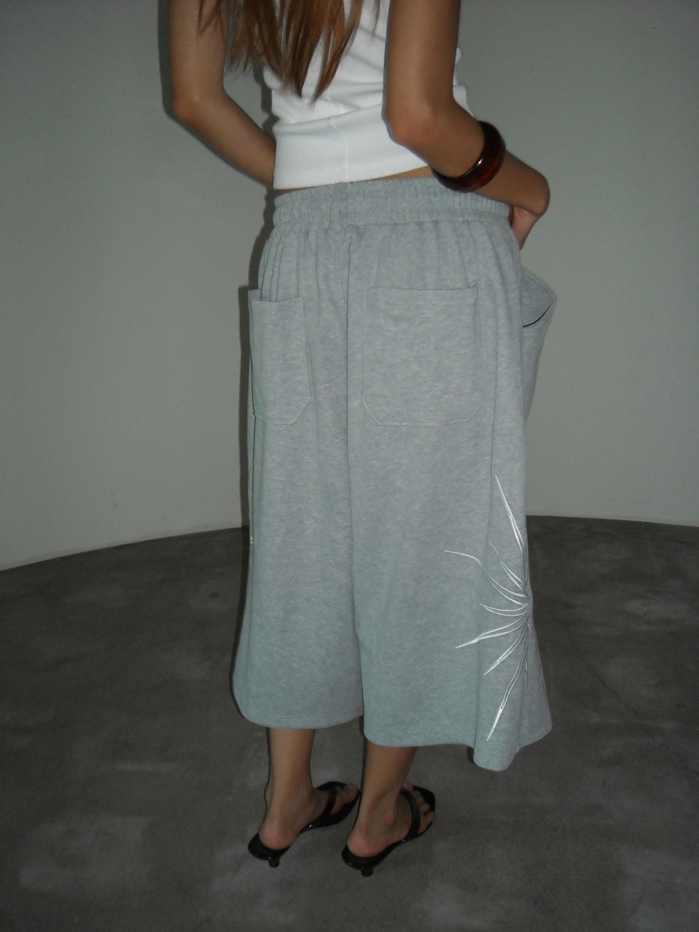 Graphic Star Bermuda Shorts