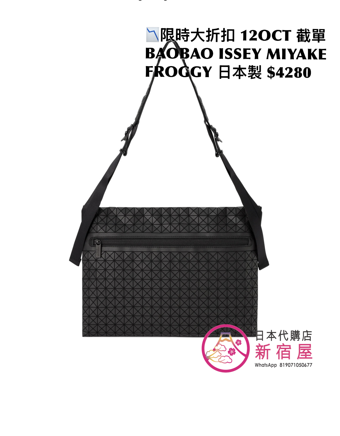 BAOBAO ISSEY MIYAKE FROGGY