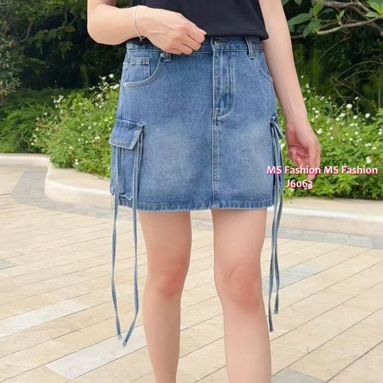 J6063 韓國🇰🇷流蘇牛仔裙