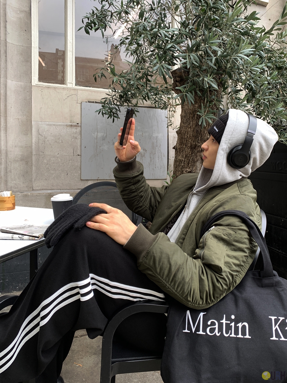 【100%保證韓國直送】舒適側線寬鬆運動長褲 Daily Track Sweat Wide Pants [5 color] RL114638