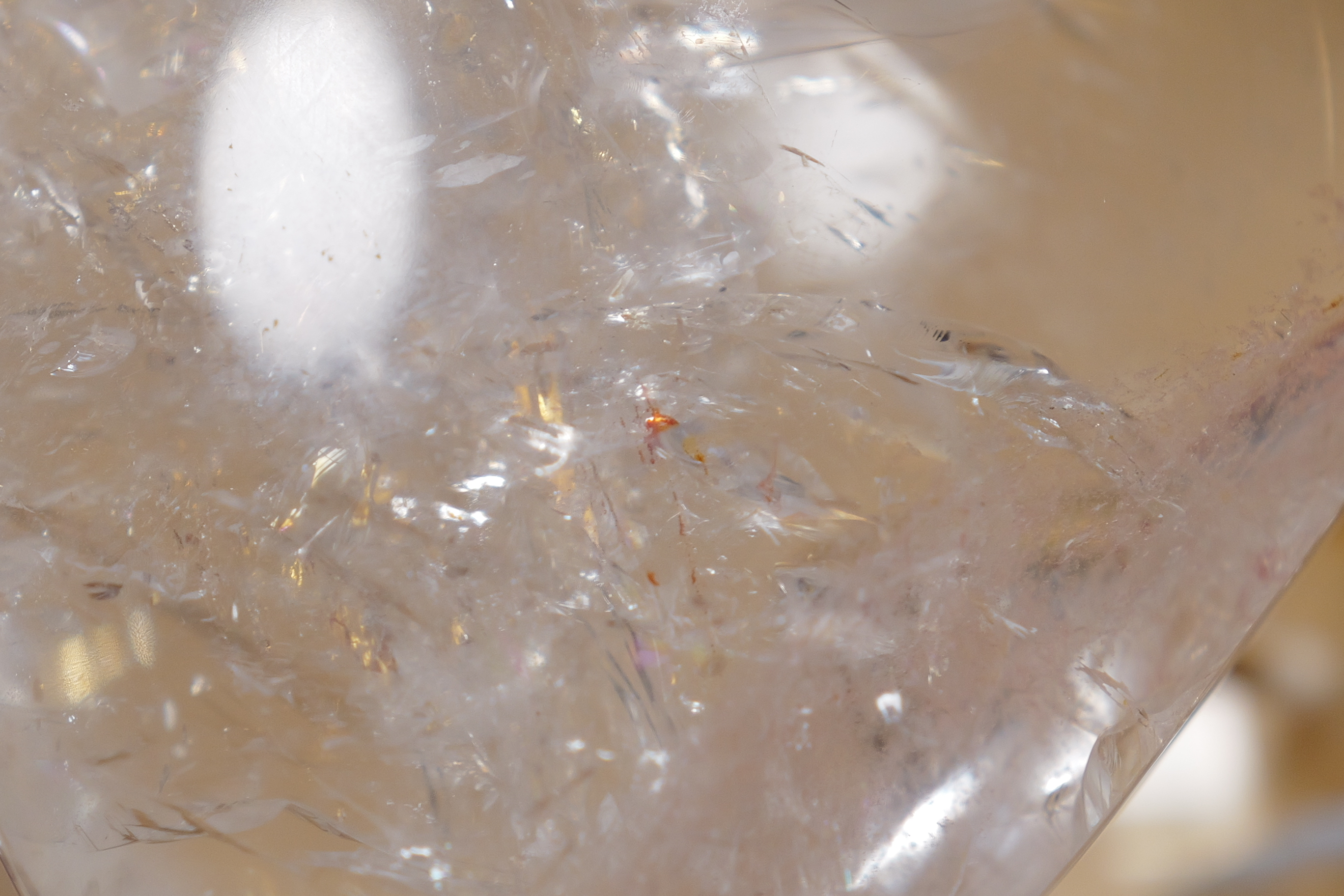 ༒8.2cm 白水晶愛心擺設༒ HE.1882CAA-RA30*AS6