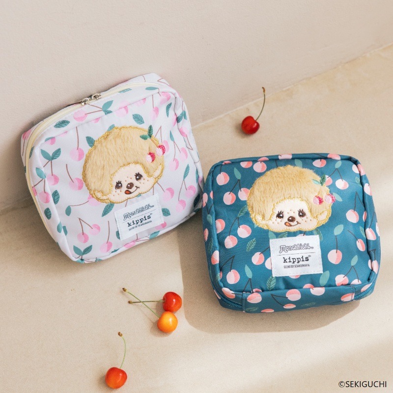 🎀【預訂】Monchhichi x kippis 收納包 P