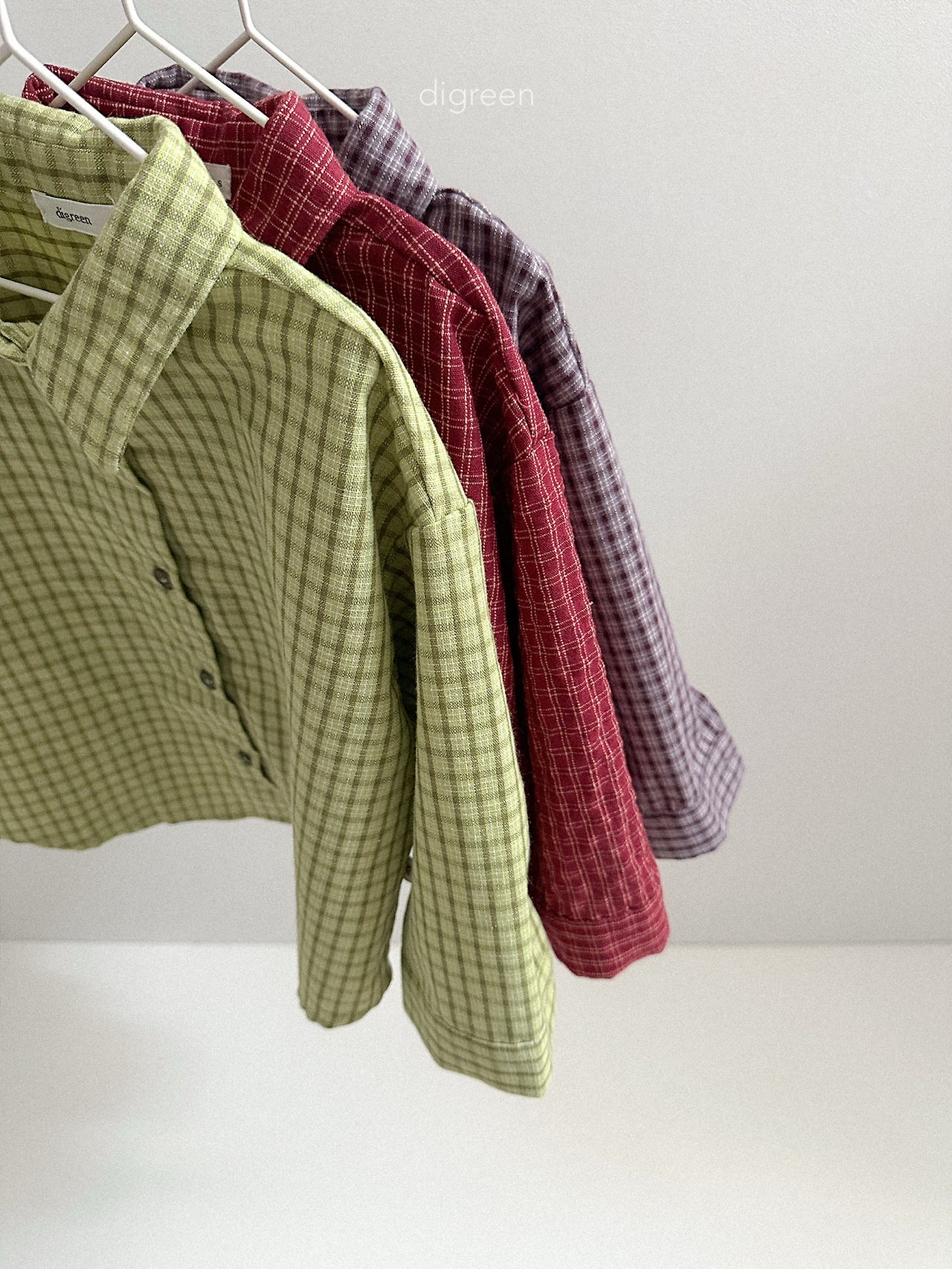 Digreen | picnic check shirt 
